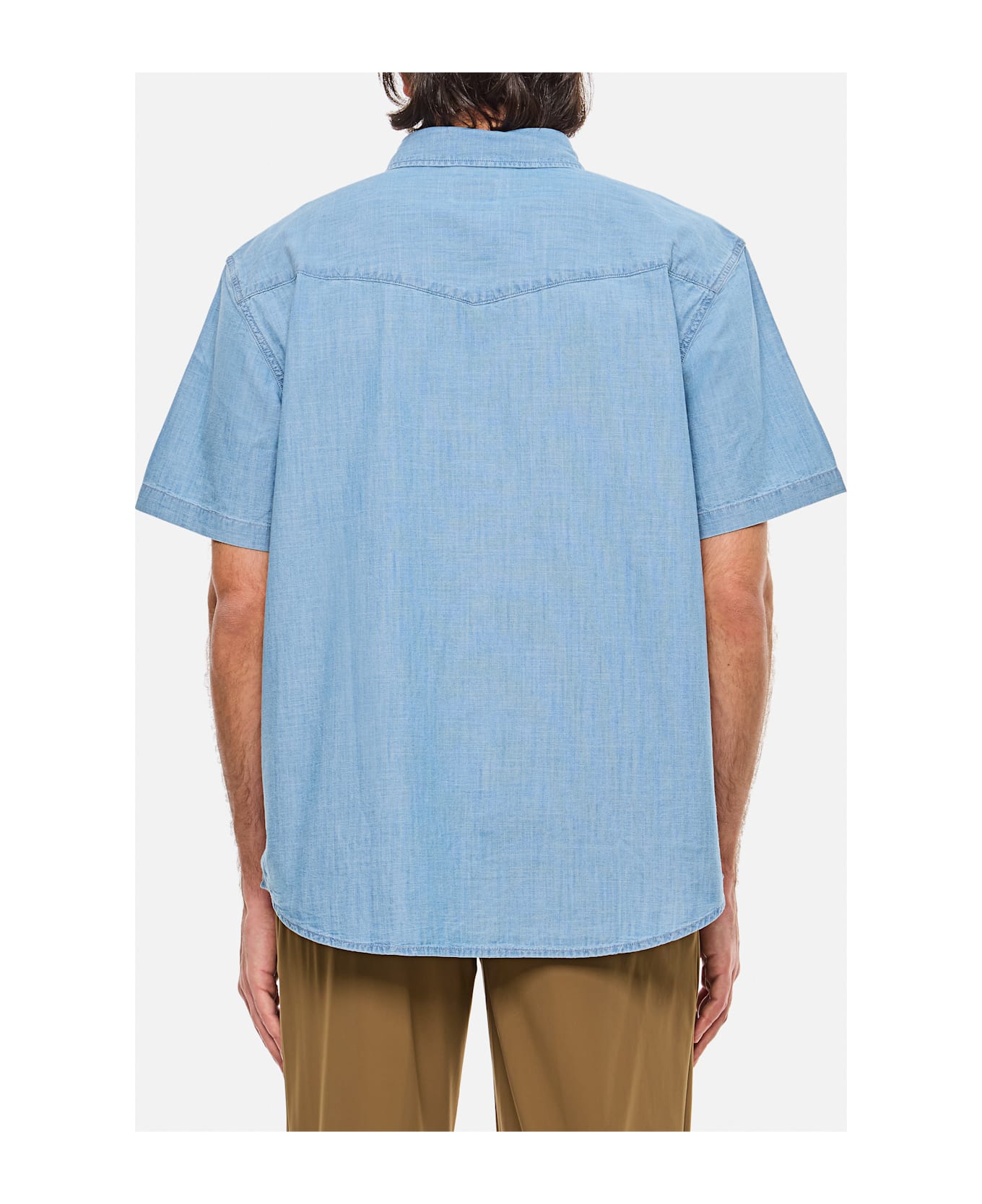Levi
s Short Sleeves Relaxed Fit Western - Clear Blue