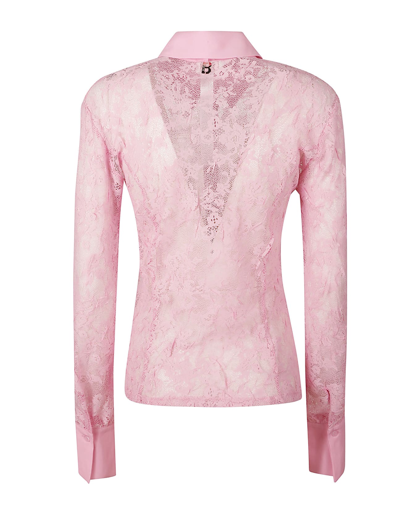 Blugirl Floral Lace Shirt - PINK