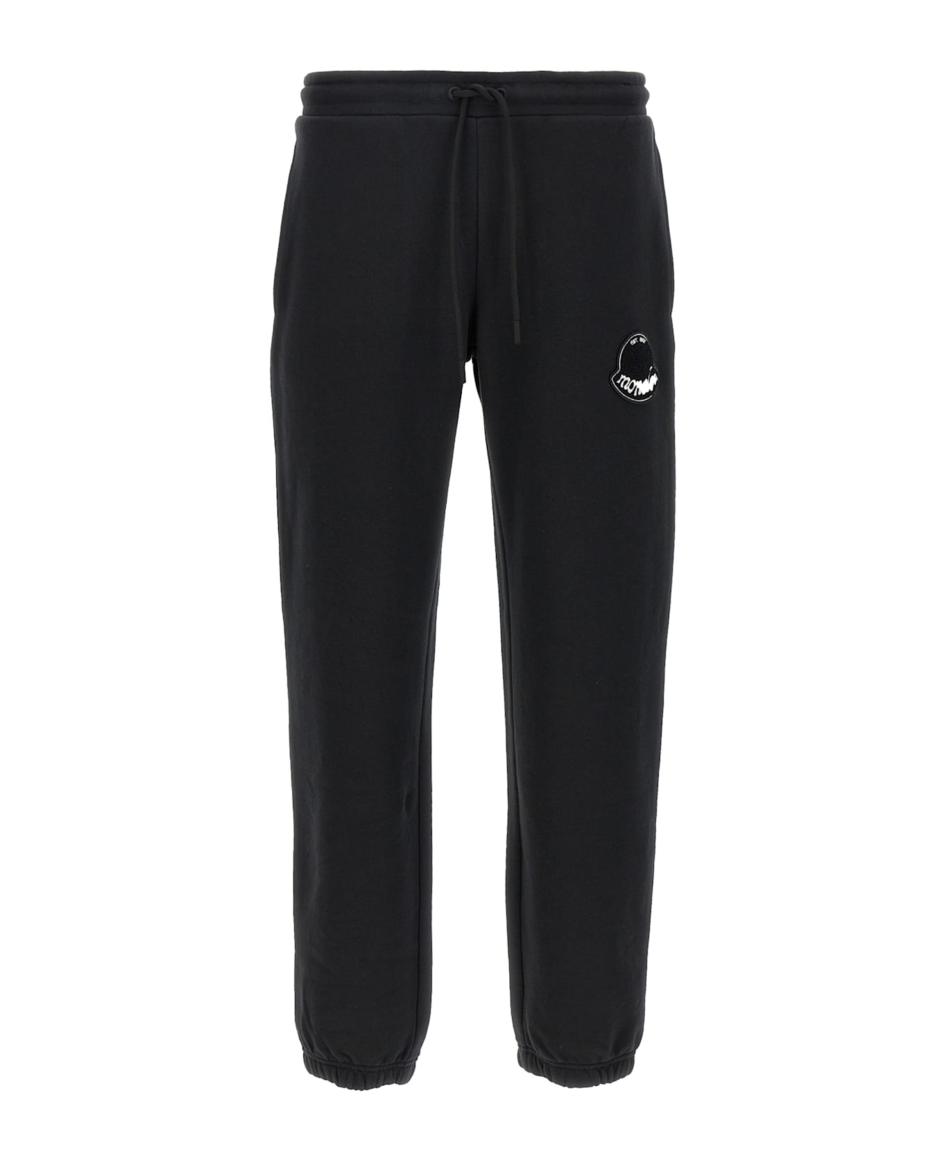 Moncler Logo Patch Joggers - Black  