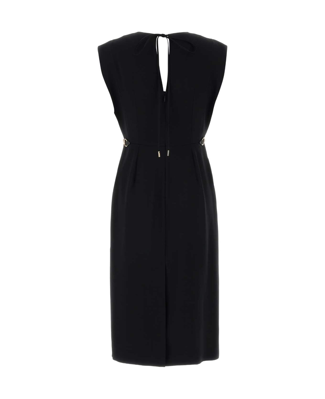 Gucci Black Crepe Dress - Black