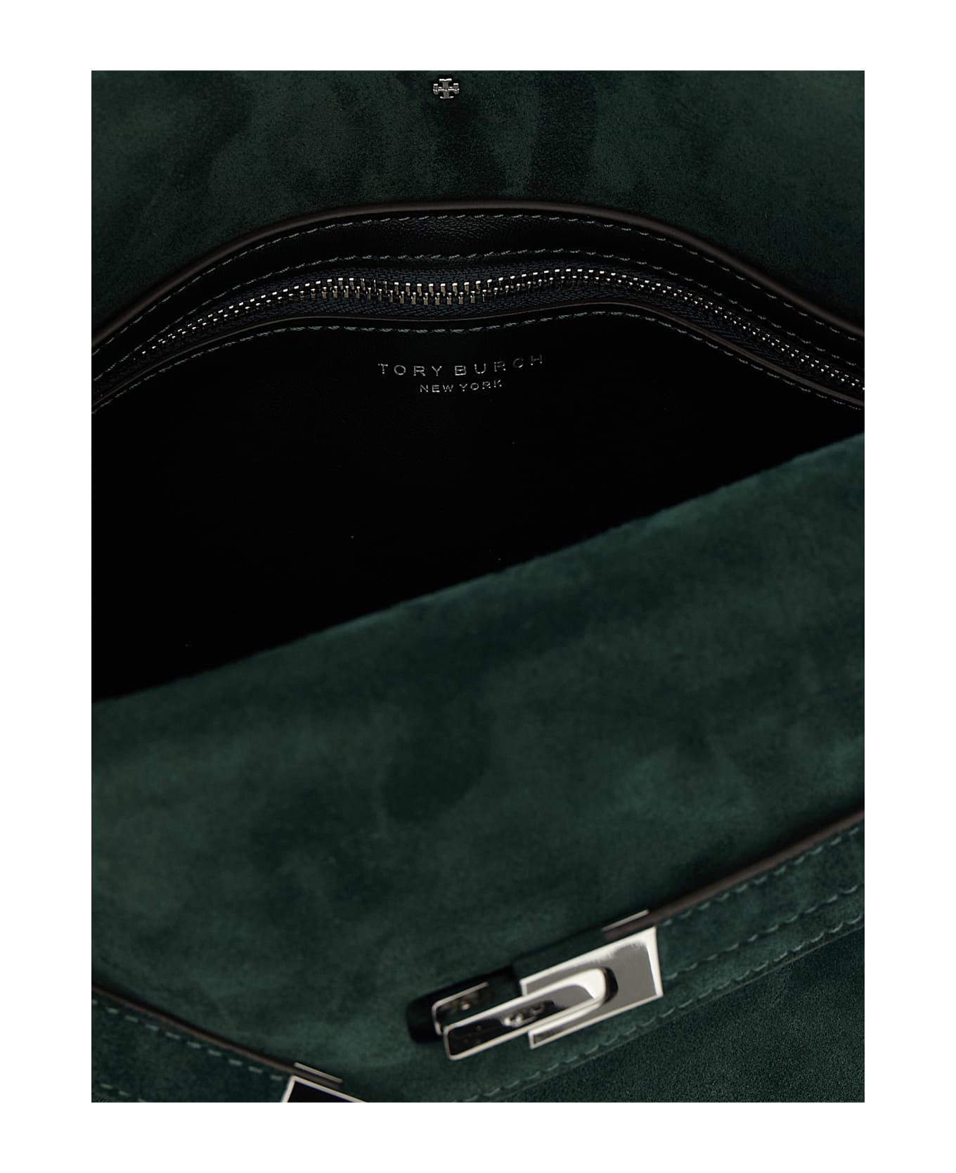 Tory Burch 
lee Radziwill
 Large Shoulder Bag - Green