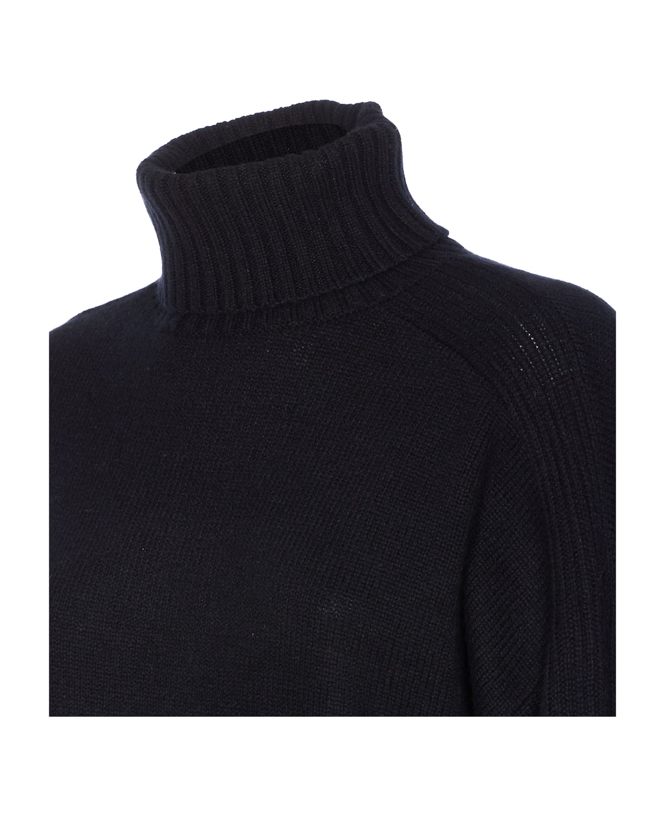 Allude Turtleneck Sweater - Black