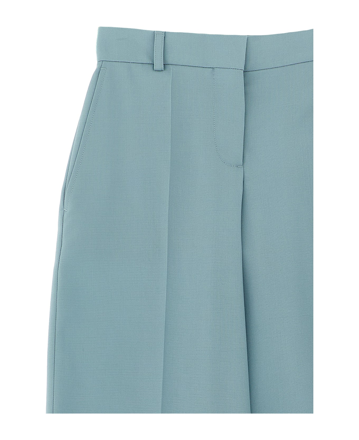 Stella McCartney Low Waist Pants - Light Blue