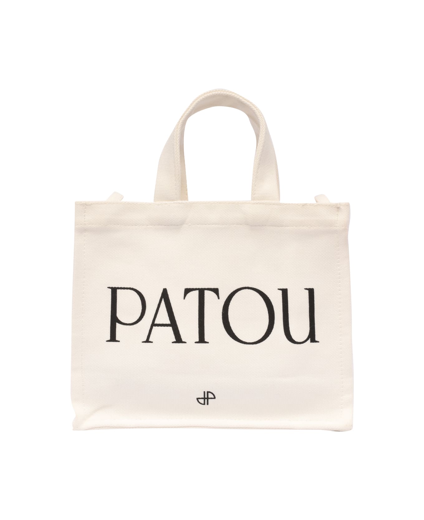 Patou Logo Tote Bag - Crema