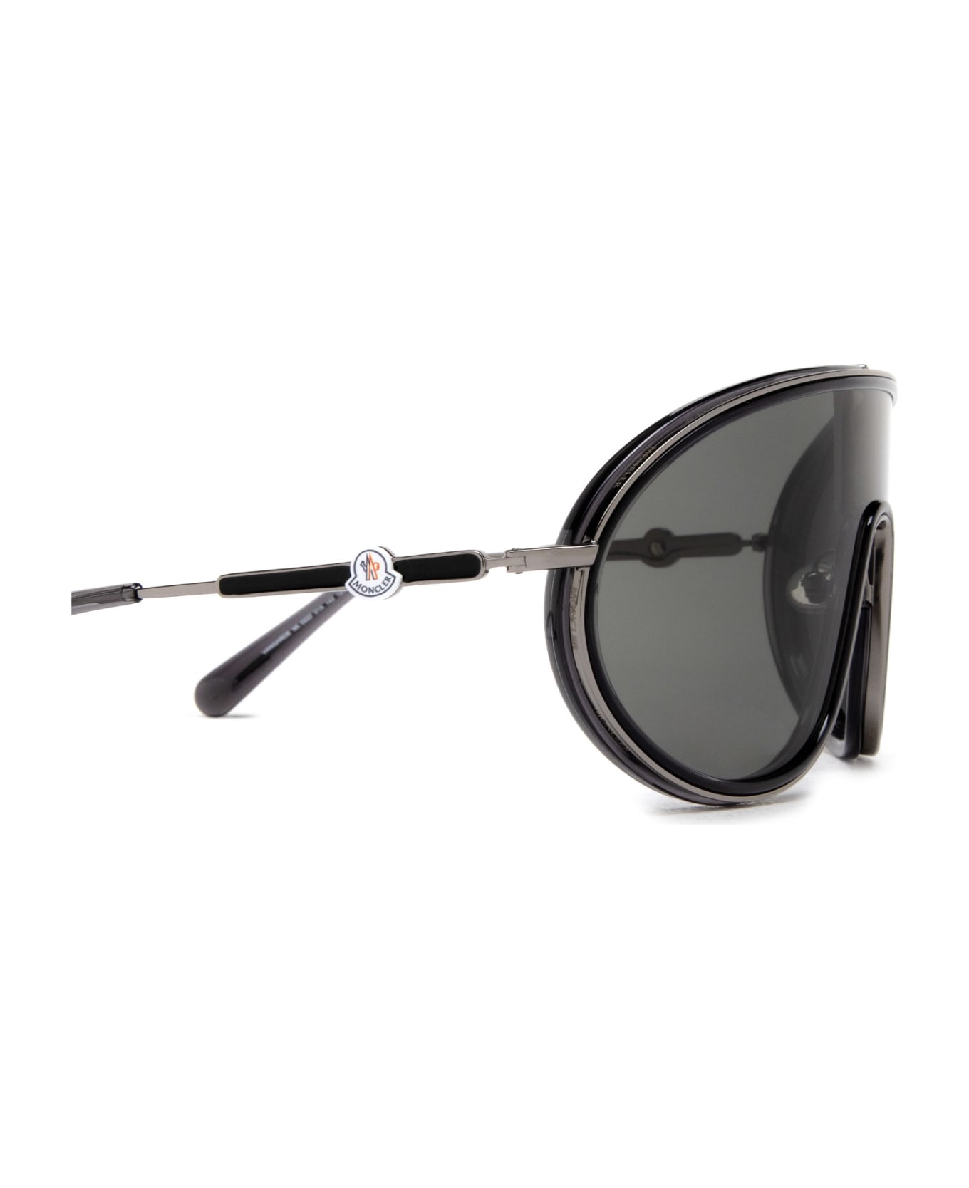 Moncler Eyewear Ml0222 Shiny Black Sunglasses - Shiny Black