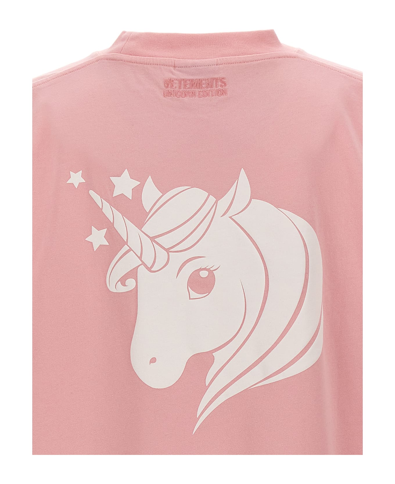 VETEMENTS 'unicorn' T-shirt - Pink