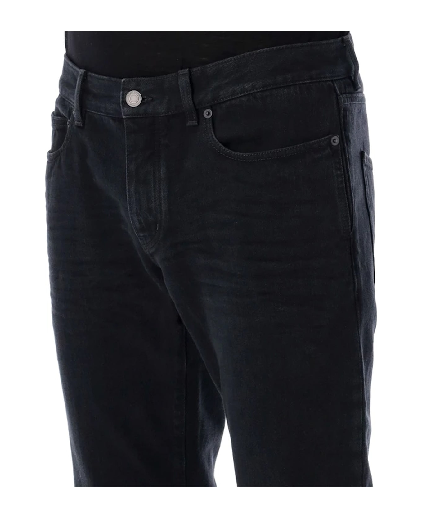 Saint Laurent Slim Fit Denim Jeans - Black