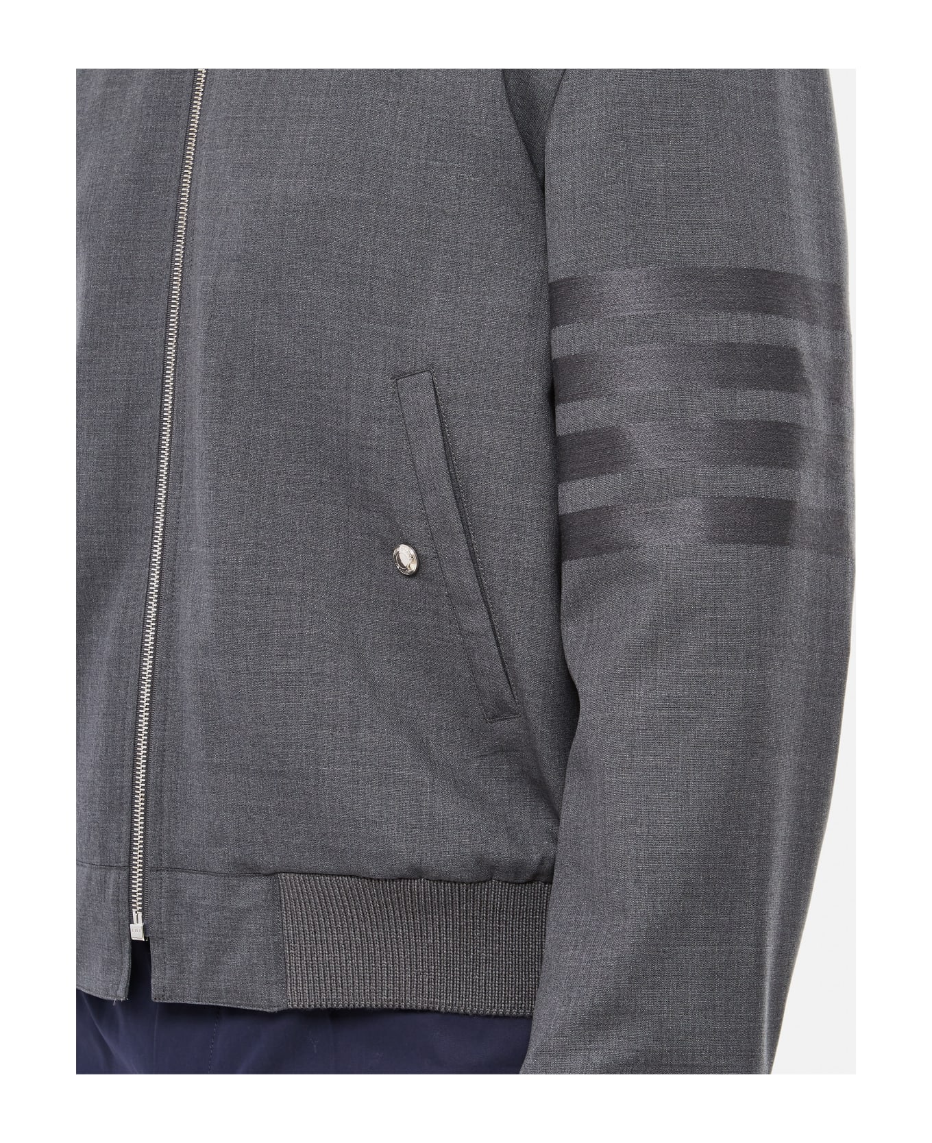 Thom Browne Blouson Jacket - Grey