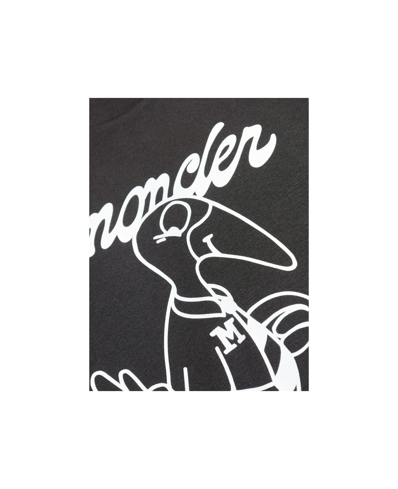 Moncler T-shirt - BLACK/WHITE