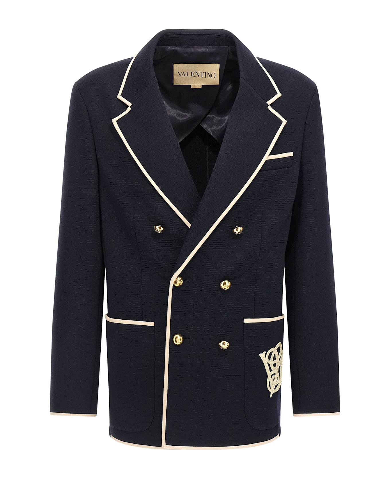 Valentino Garavani Double-breasted Blazer - Blue