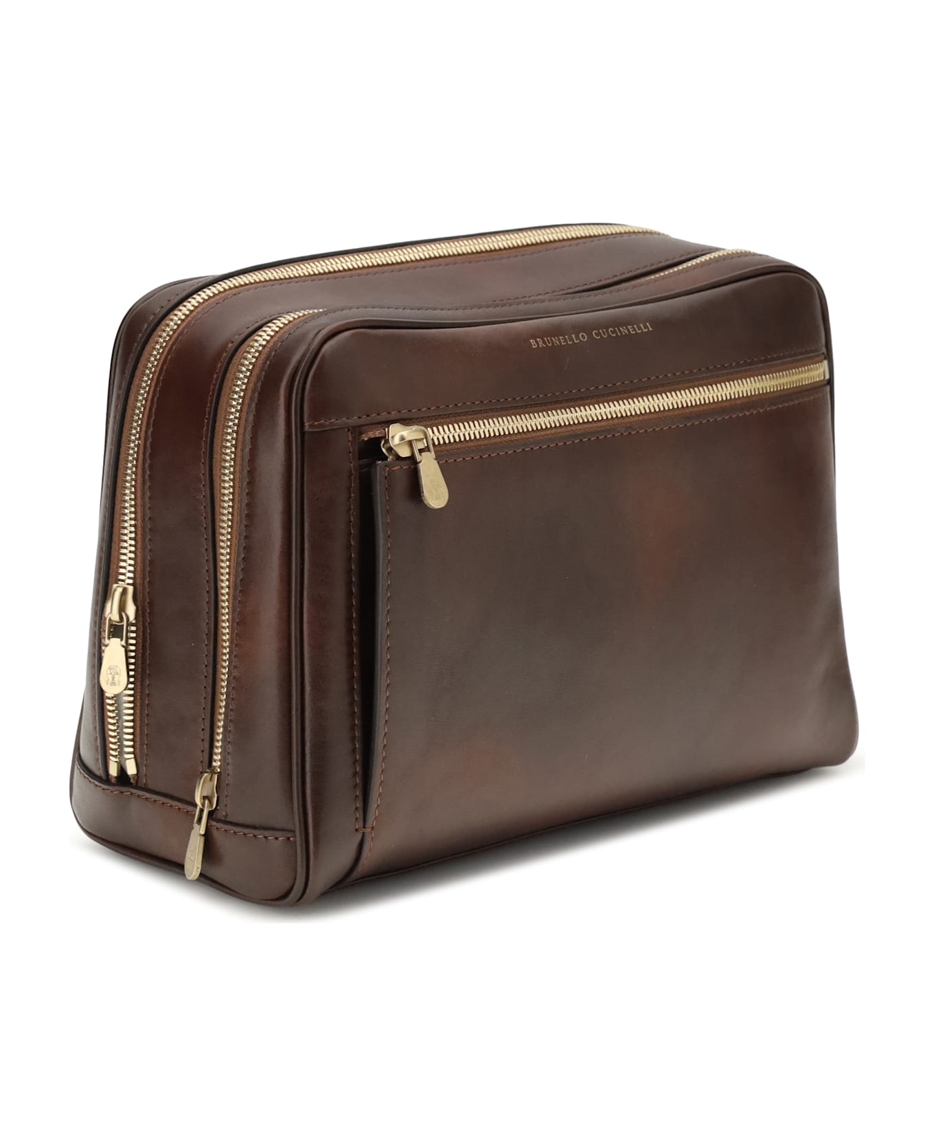 Brunello Cucinelli Leather Beauty Case