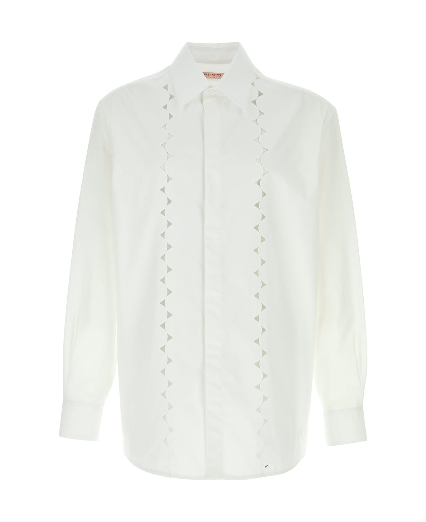 Valentino Garavani White Poplin Shirt - BIANCO