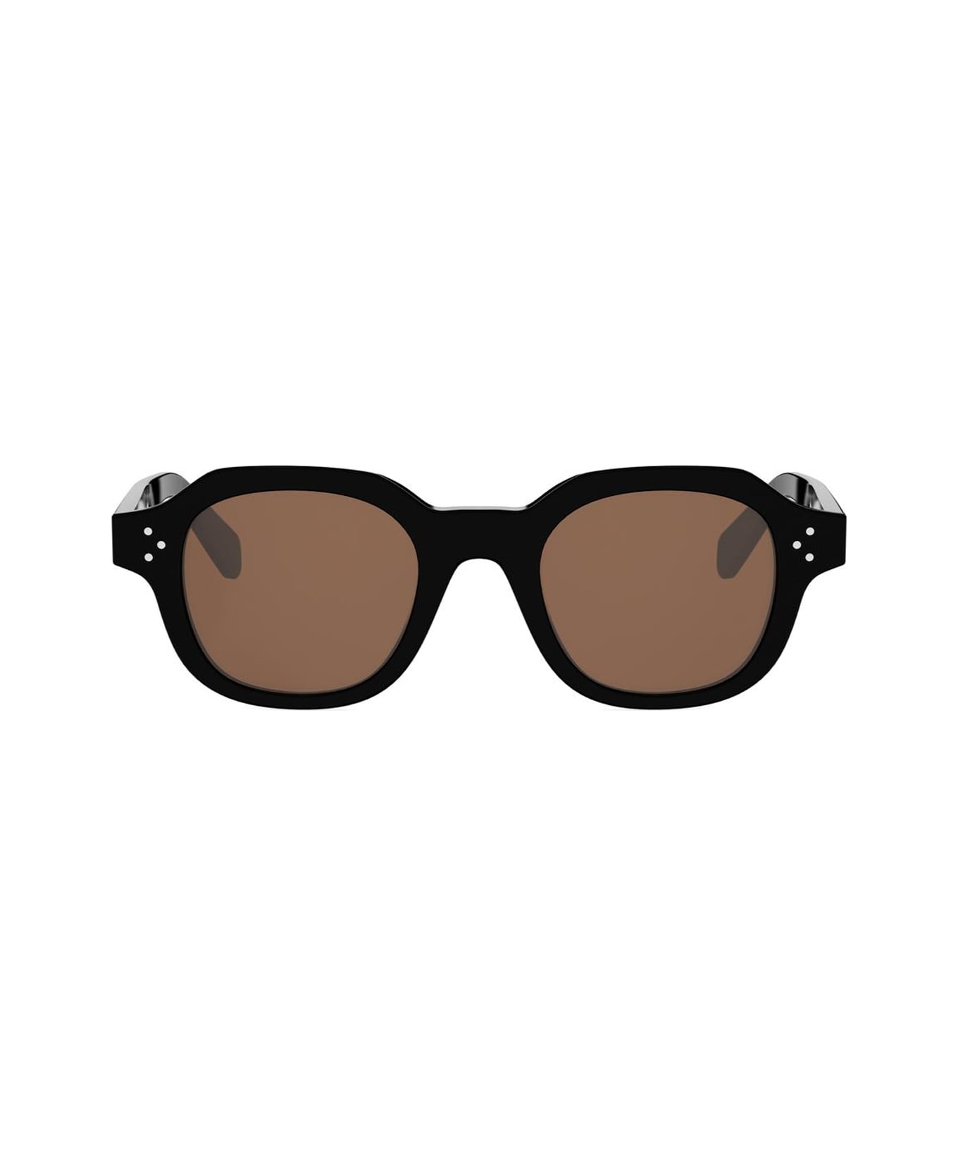 Celine Cl40326u Celine 3 Dots Hd 01e Nero Sunglasses - Nero