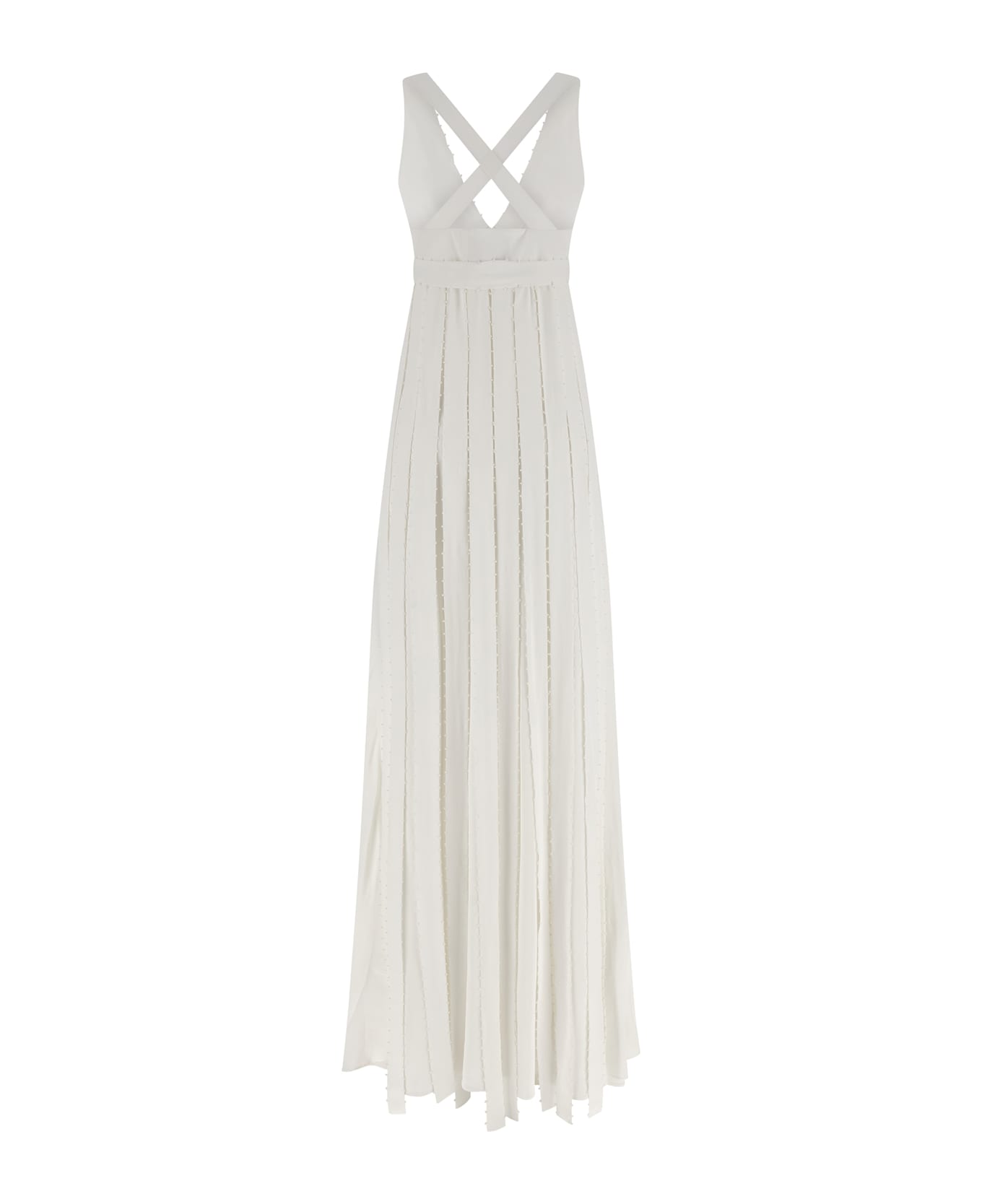 Giovanni Bedin Pearl Dress - White