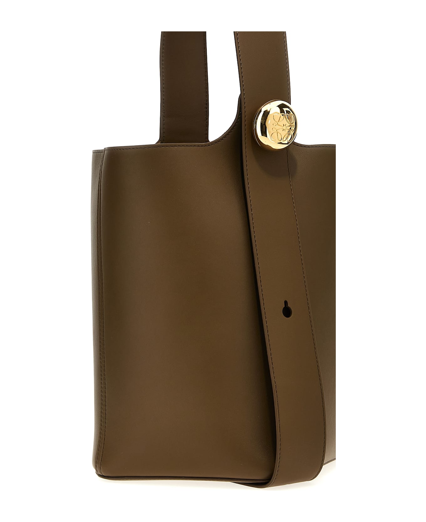 Loewe 'pebble Medium' Bucket Bag - Brown