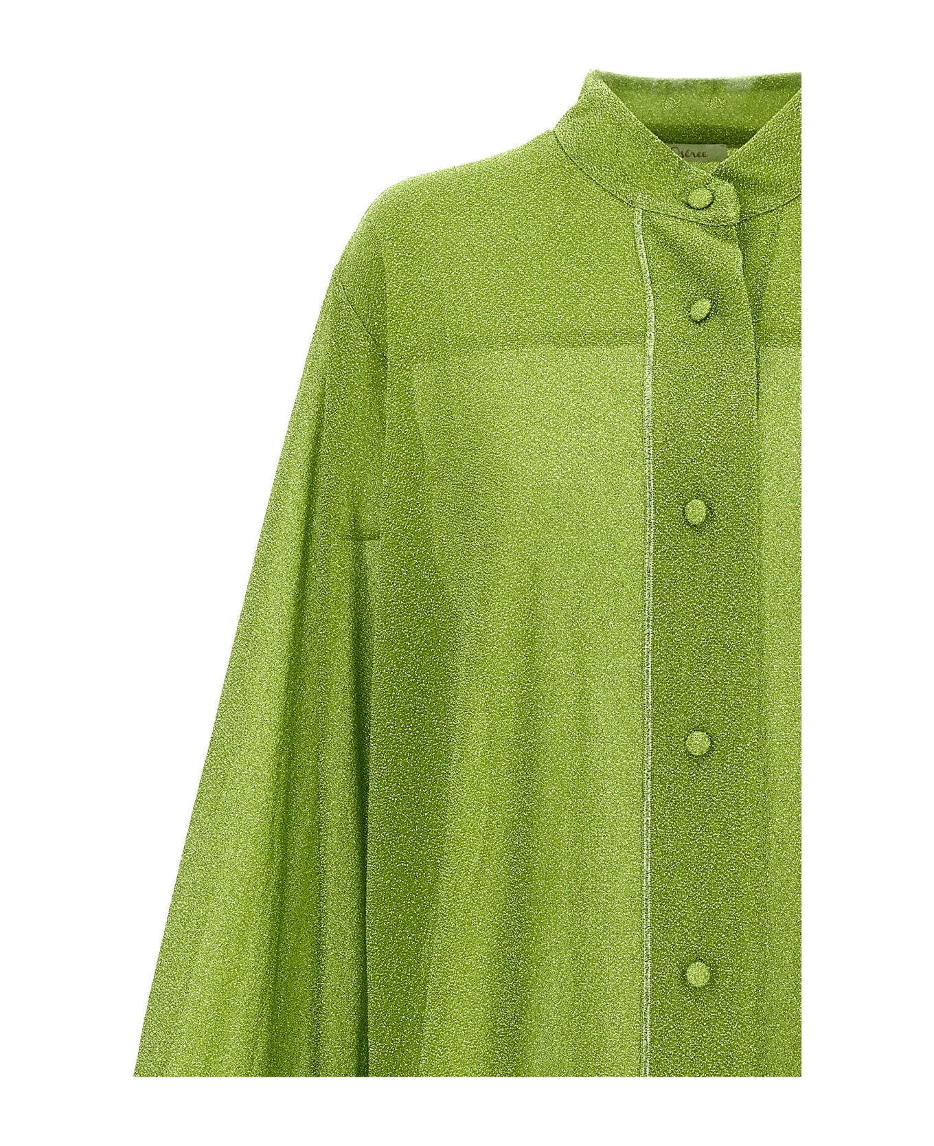 Oseree 'lumiere Plumage' Shirt - Green ブラウス