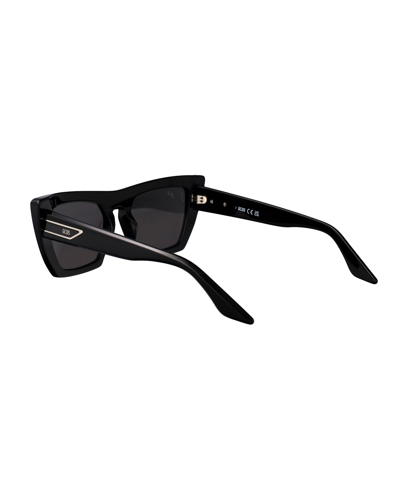 GCDS Gd0065 Sunglasses - nero lucido / fumo