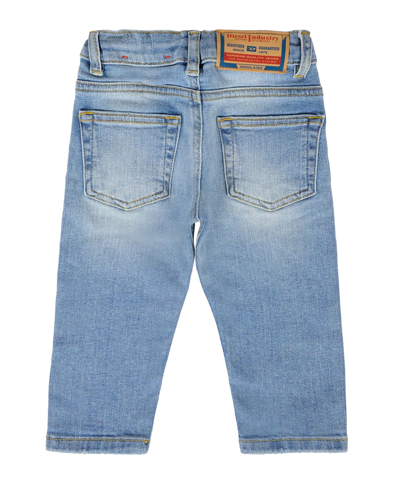 Diesel Denim Jeans For Baby Boy With Logo - Denim