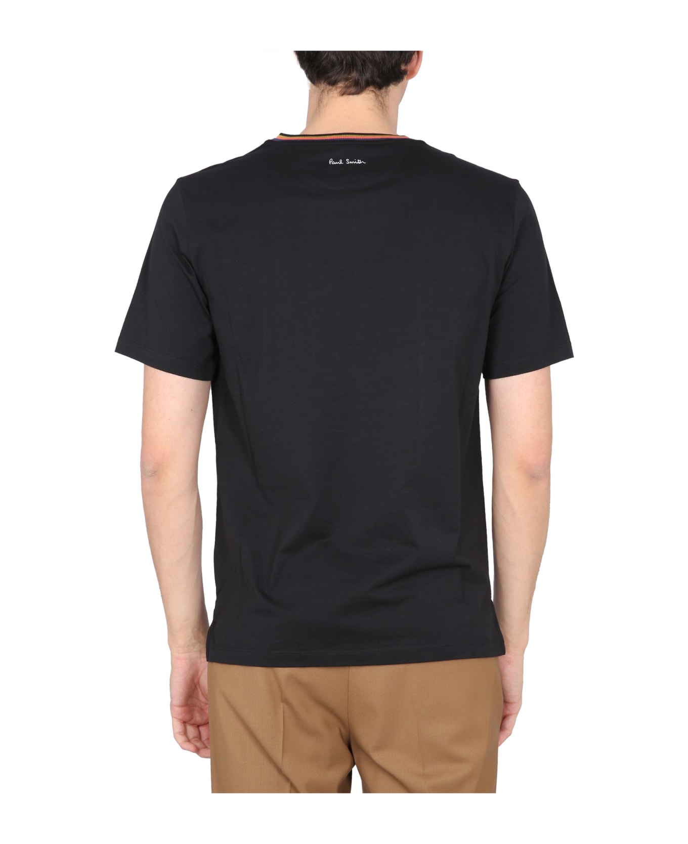 Paul Smith Cotton T-shirt - BLACK