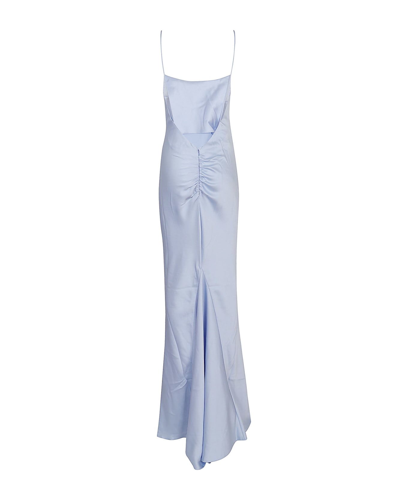 The Andamane Ninfea - Maxi Slip Dress - Light Blue