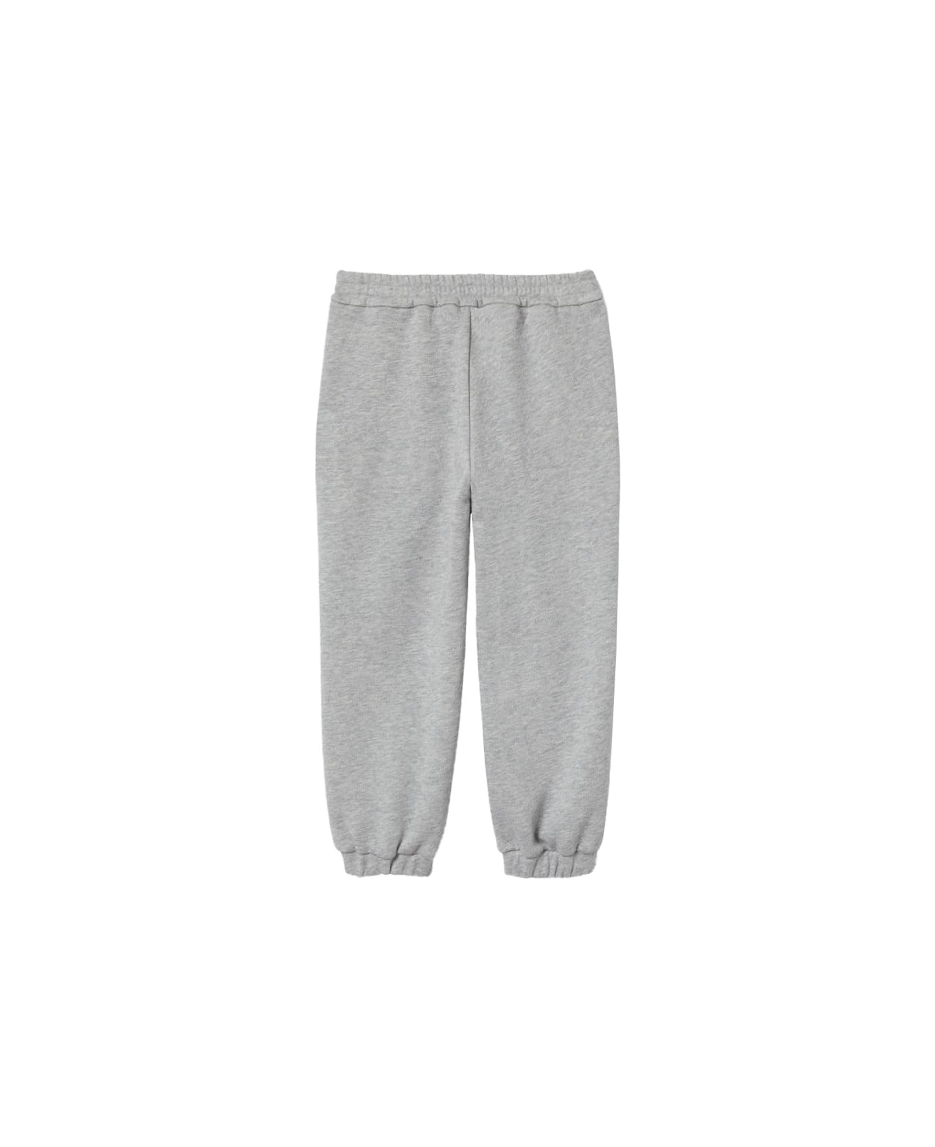 Gucci Grey Joggers With Vintage Gucci Logo - Grey