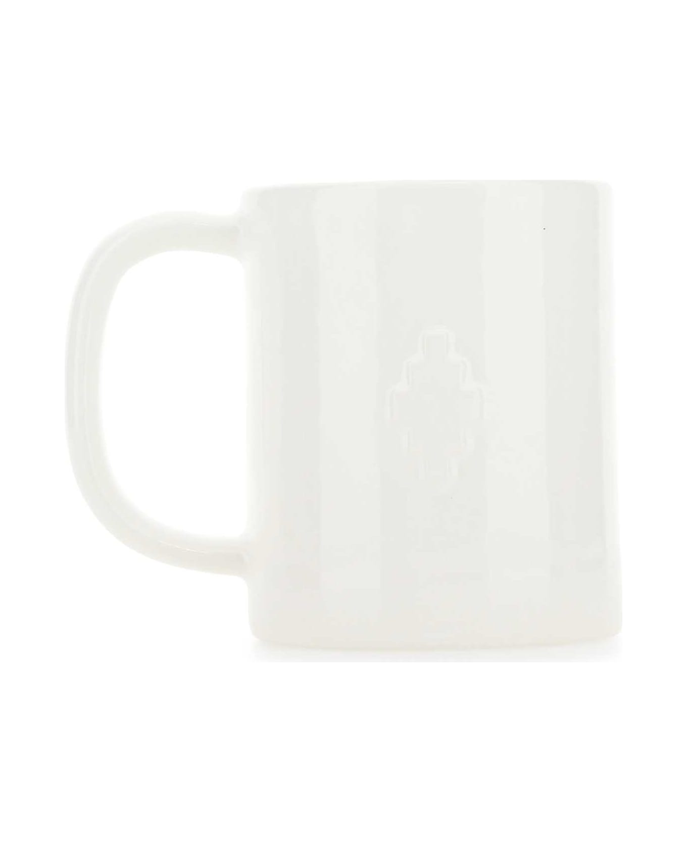 Marcelo Burlon White Ceramic Mug - 0100