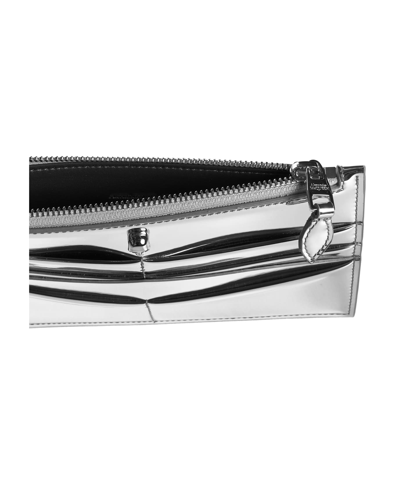 Alexander McQueen Wallet - Silver
