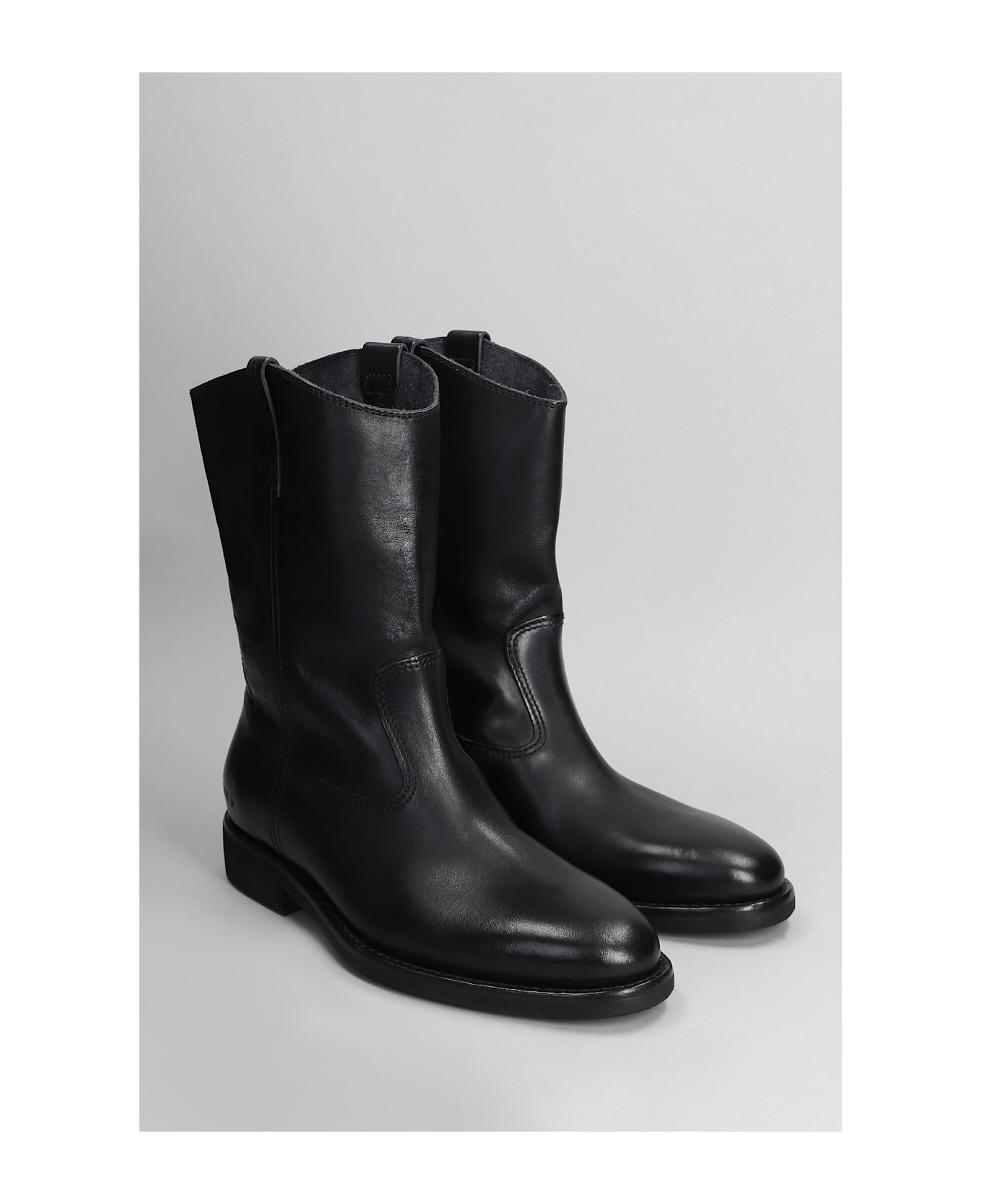 Golden Goose Biker Ankle Boots - black