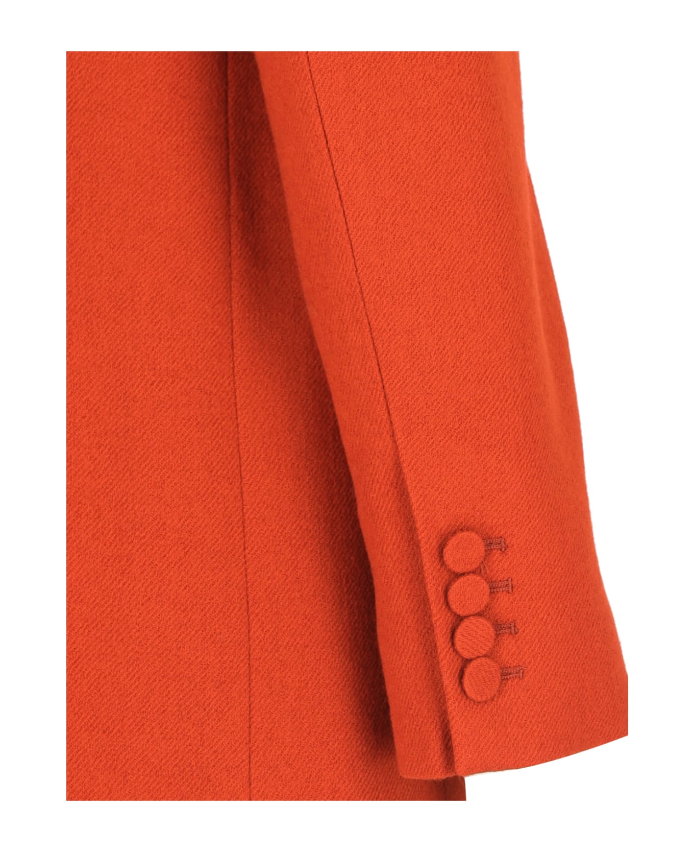 Dries Van Noten Single-breasted Blazer - Orange