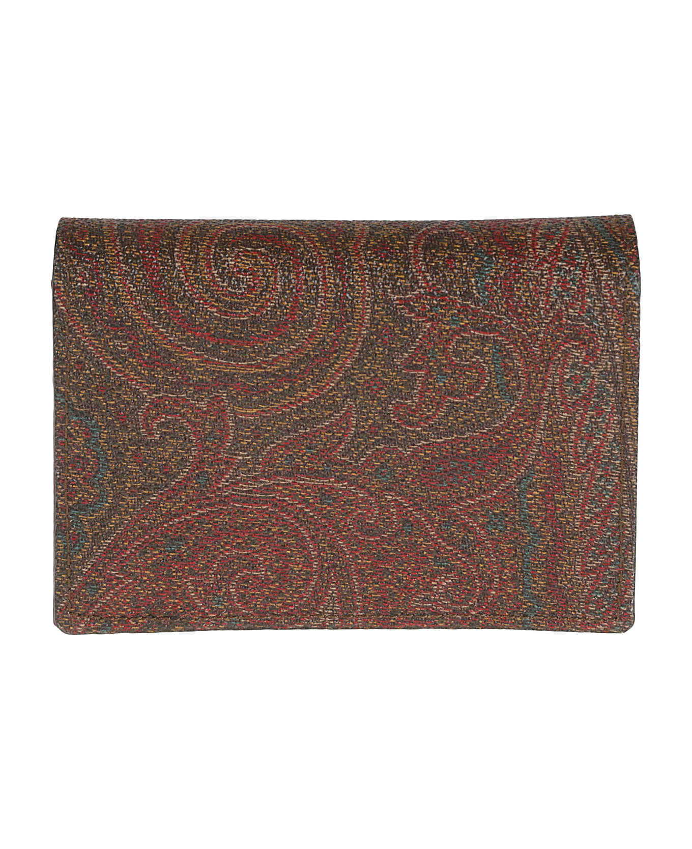 Etro Paisley Wallet - RED