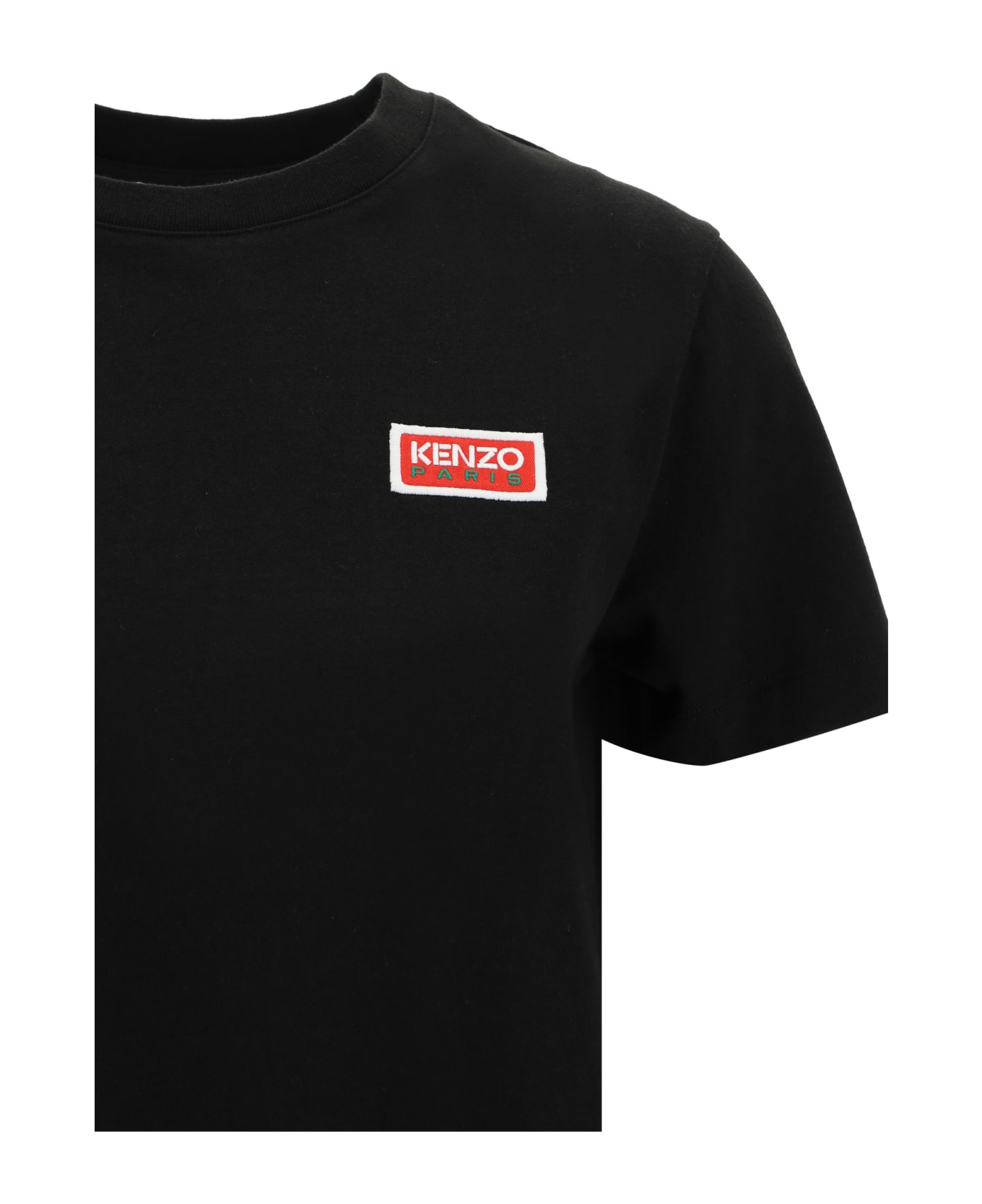 Kenzo Black Cotton T-shirt - Noir