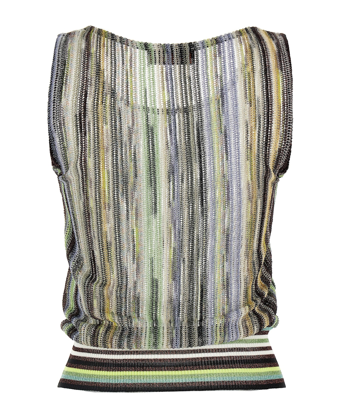 Missoni Striped Lamé Top - Multicolor