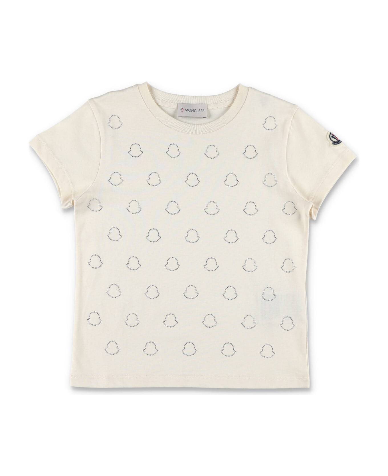 Moncler Tee Multi Logo - WHITE Tシャツ＆ポロシャツ