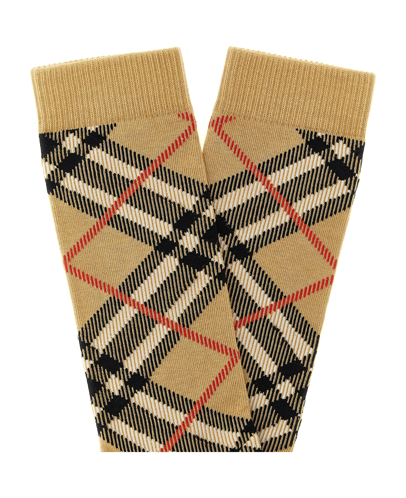 Burberry Check Socks - Multicolor