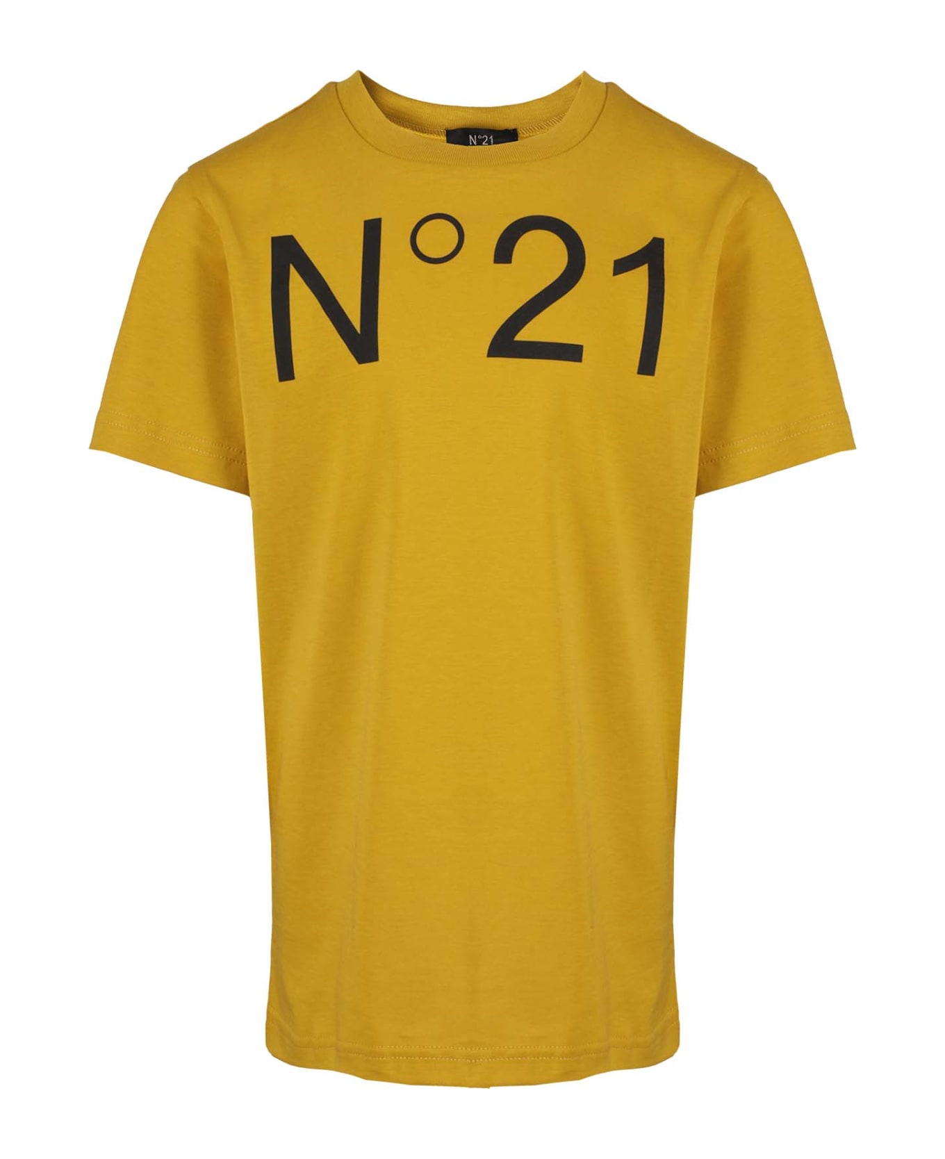 N.21 Maglietta - Mustard Yellow Tシャツ＆ポロシャツ