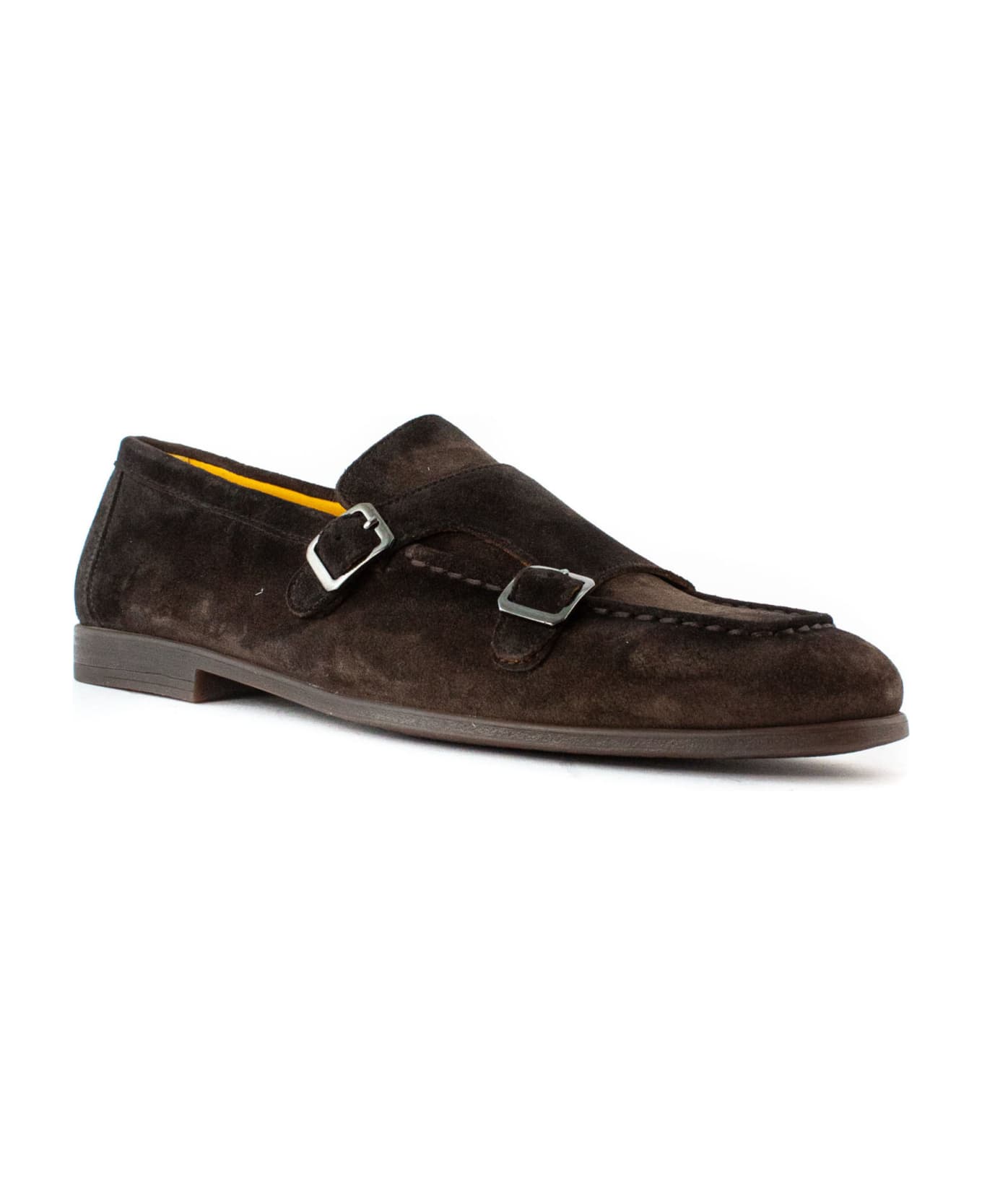 Doucal's Brown Suede Leather Loafer - Brown