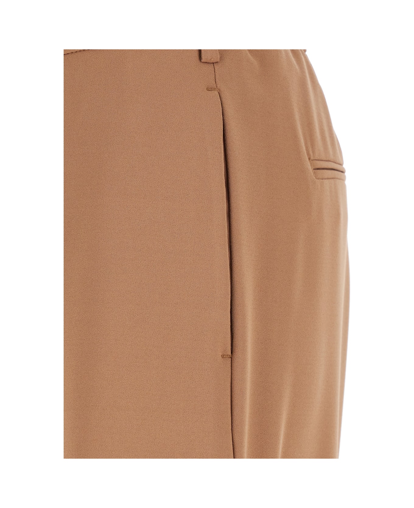 PT Torino 
lorenza
 Beige Tailored High Waisted Pants In Tech Fabric Woman - Beige