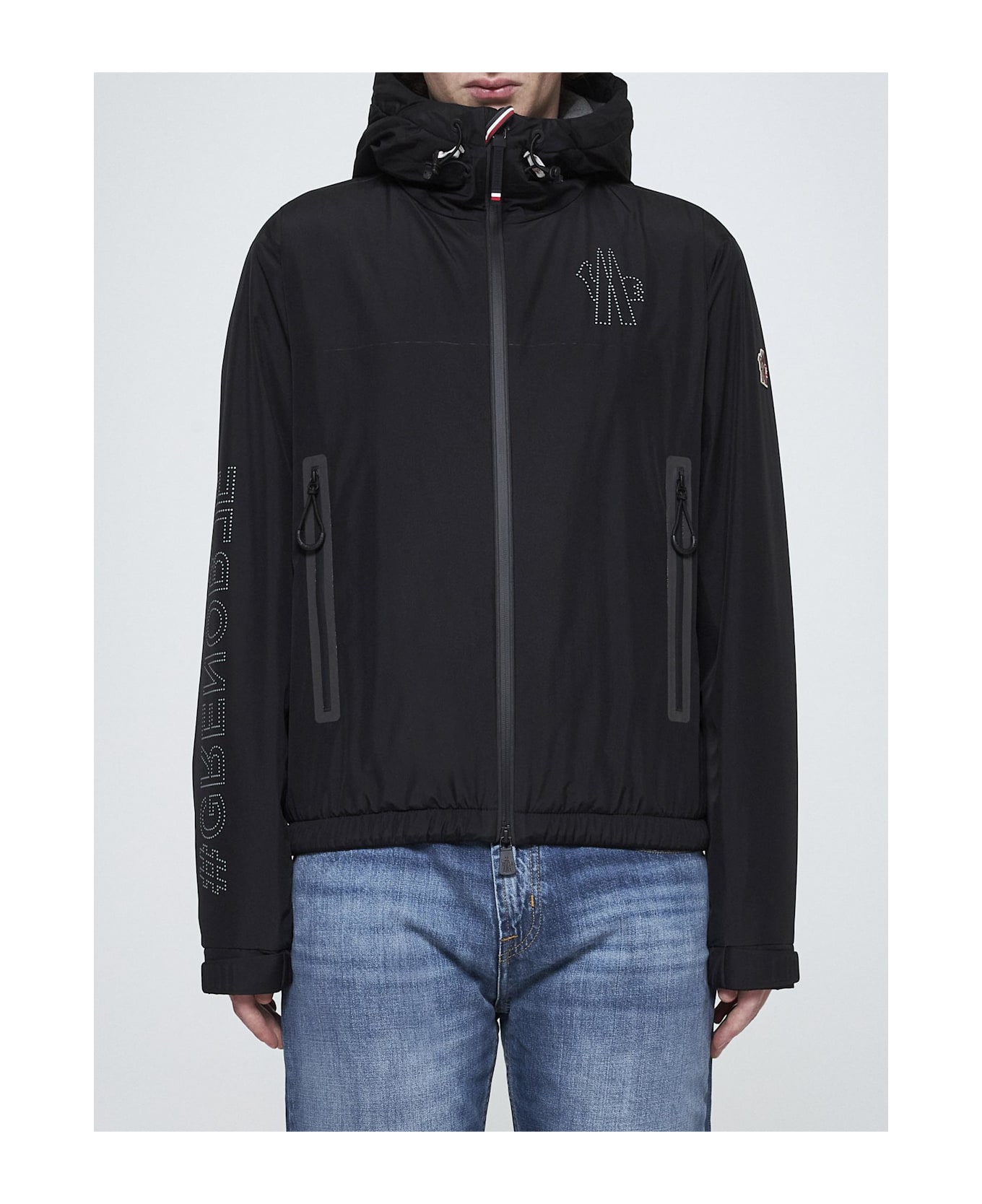 Moncler Jaman Technical Nylon Jacket - Nero ジャケット