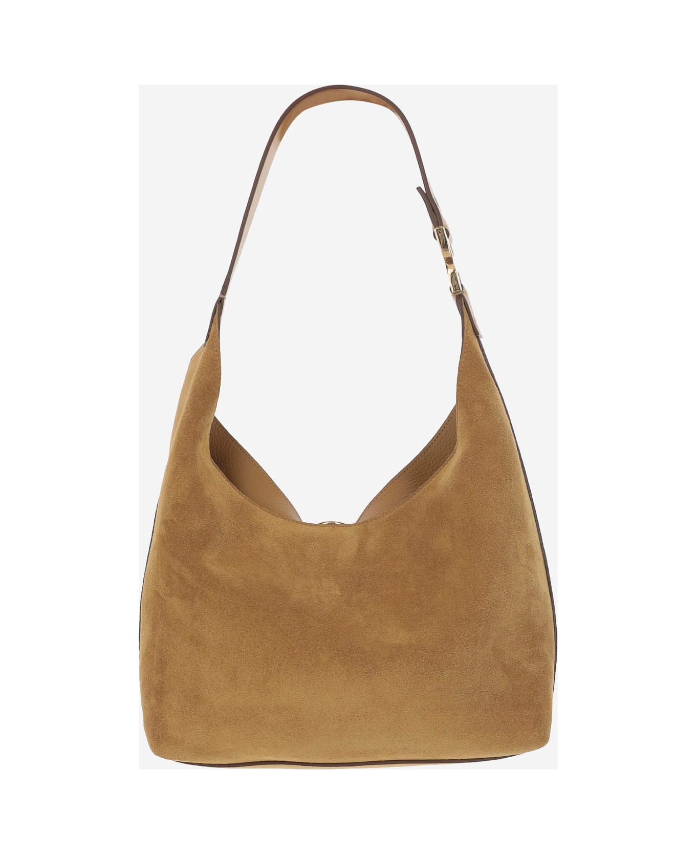 Chloé Marcie Small Suede Leather Hobo Bag - Brown