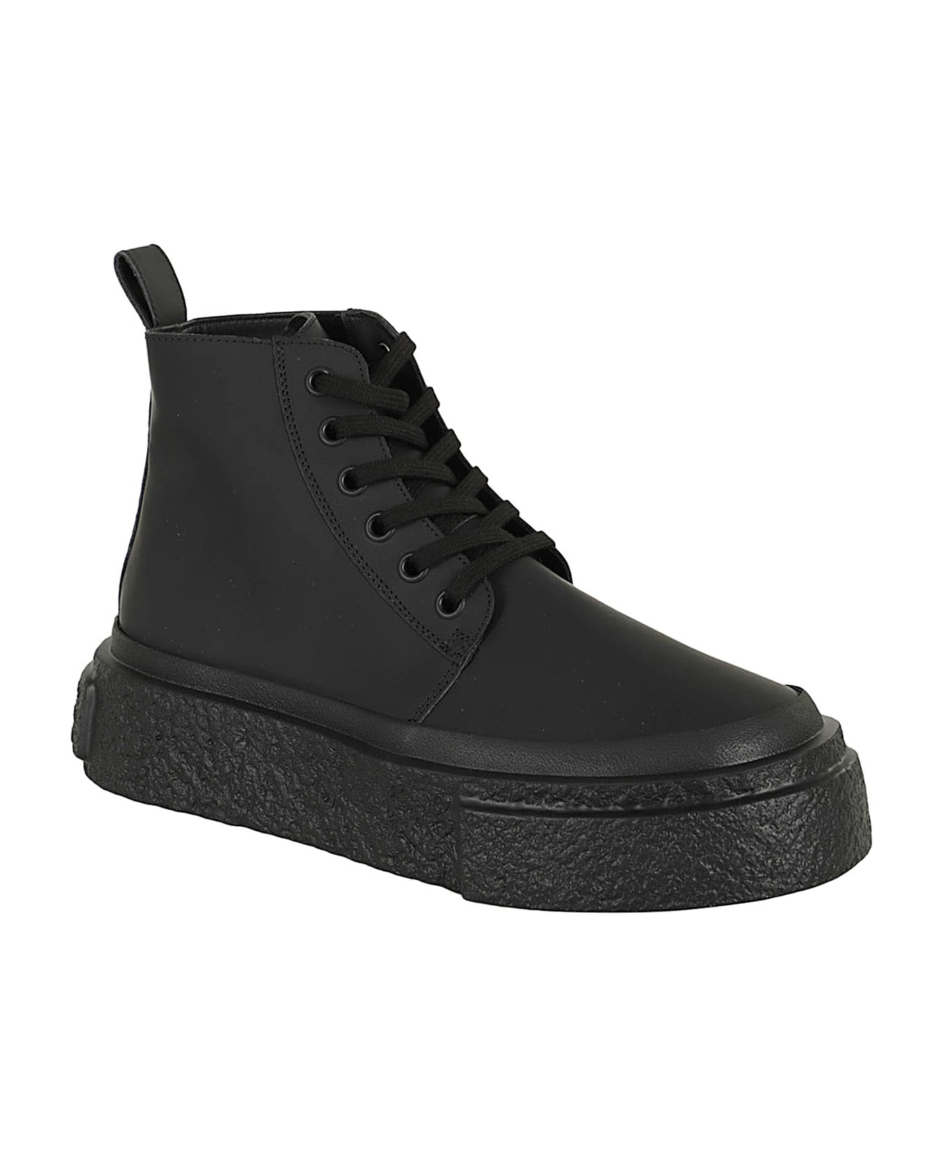 MM6 Maison Margiela High-top Sneakers - Black