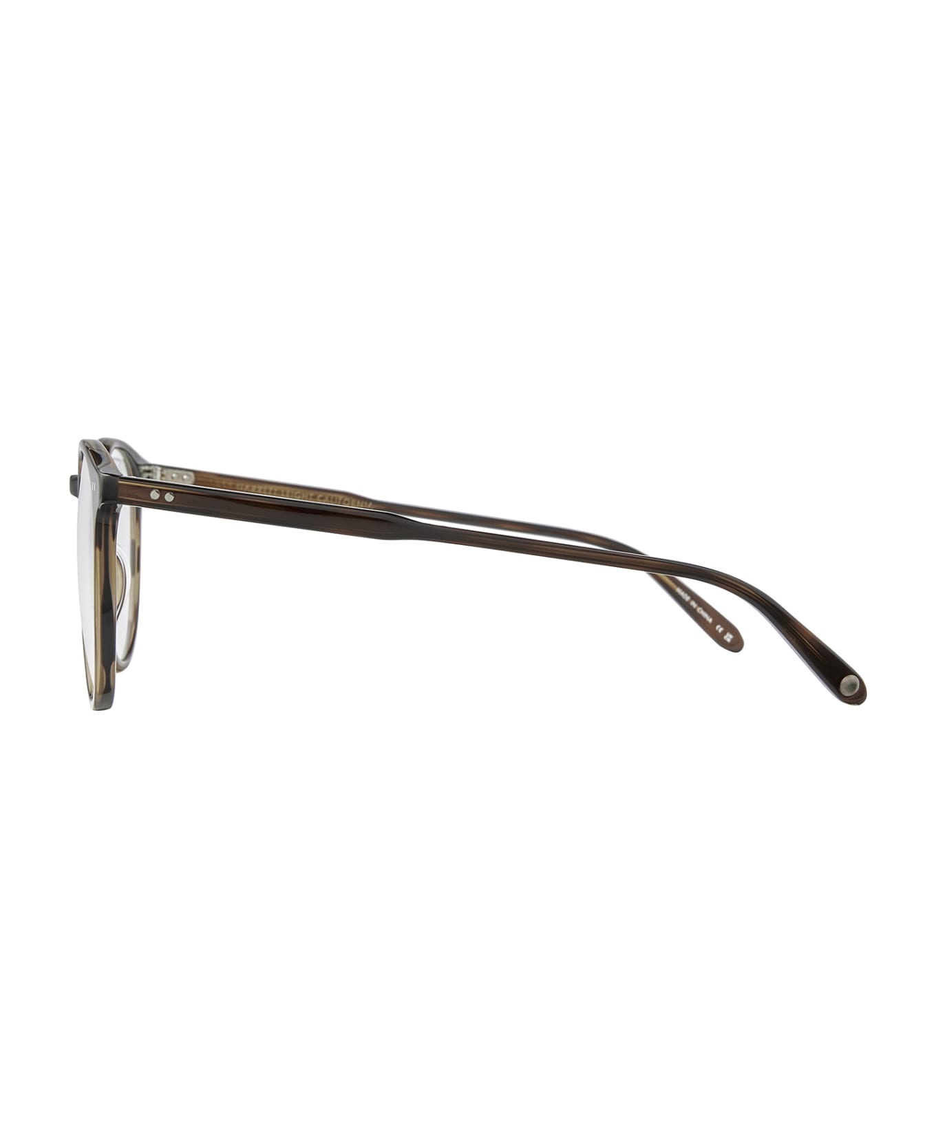 Garrett Leight Morningside Spotted Brown Shell Glasses - Spotted Brown Shell アイウェア