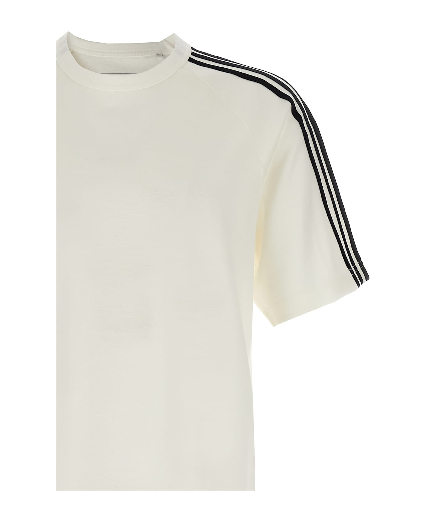 Y-3 
y-3 Short Sleeve Tee 3-stripes
 T-shirt - White/Black