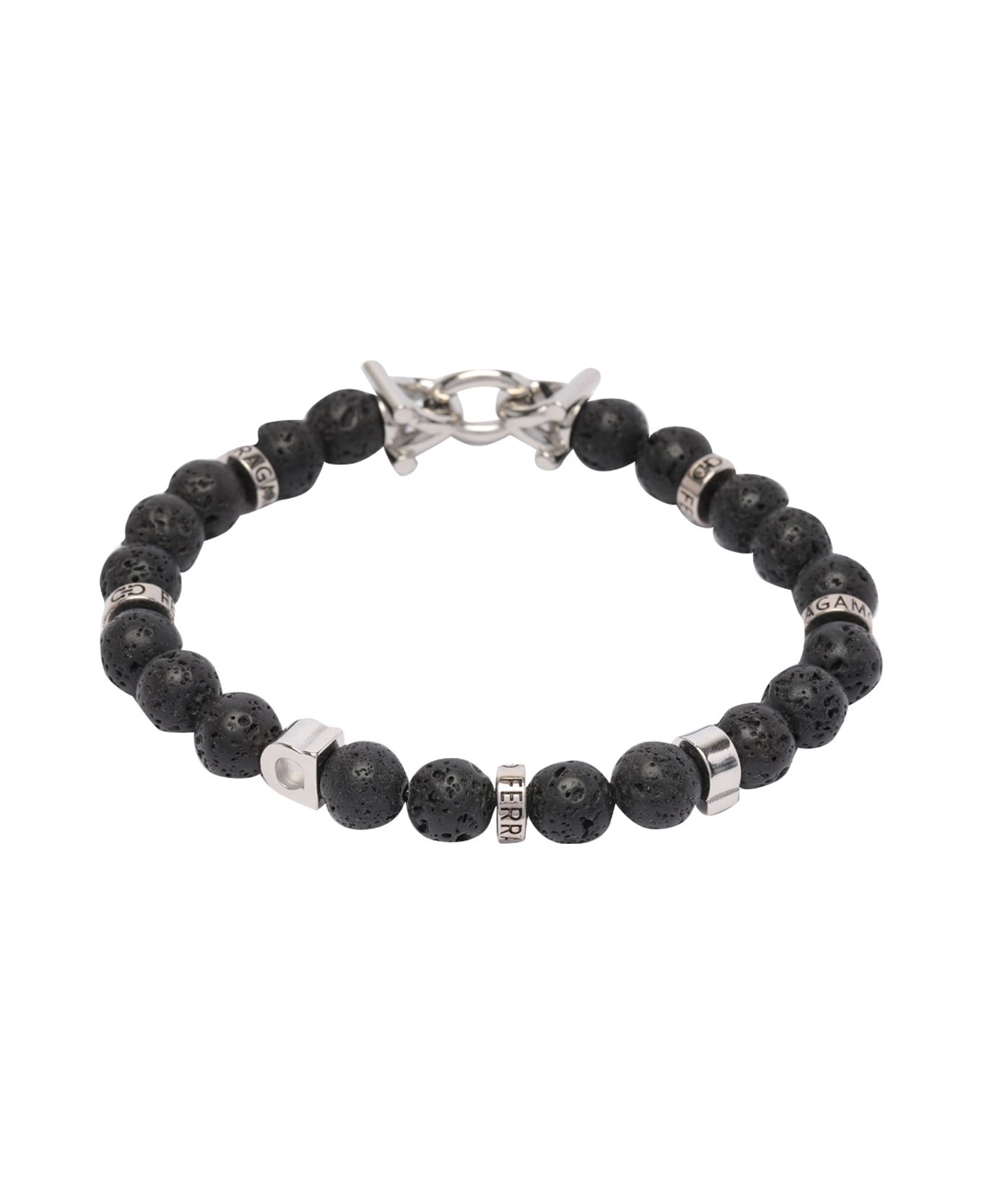 Ferragamo Beads Bracelet - Black ブレスレット