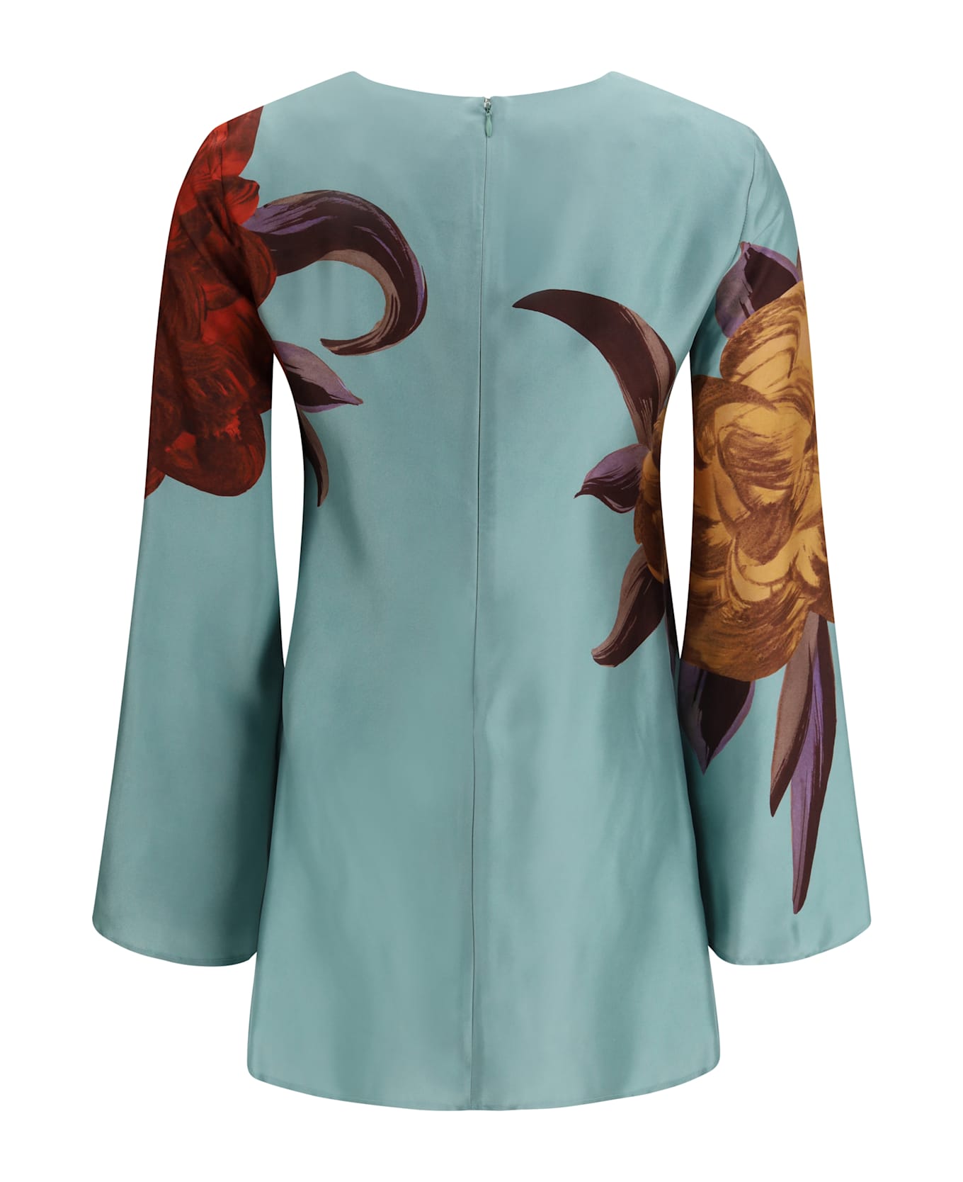 La DoubleJ Silk Twill Mini Dress