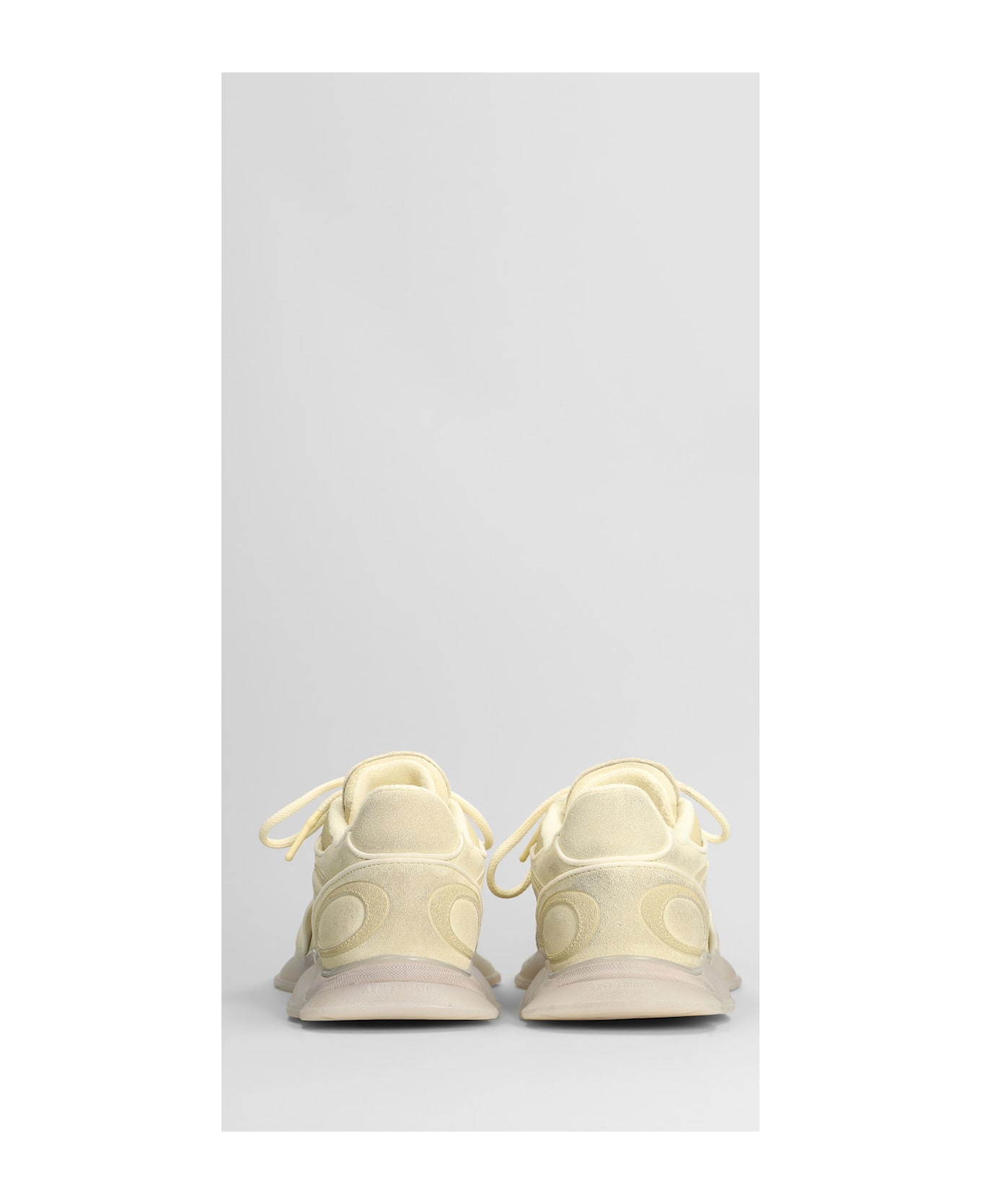 Axel Arigato Eris Sneakers In Yellow Suede - yellow