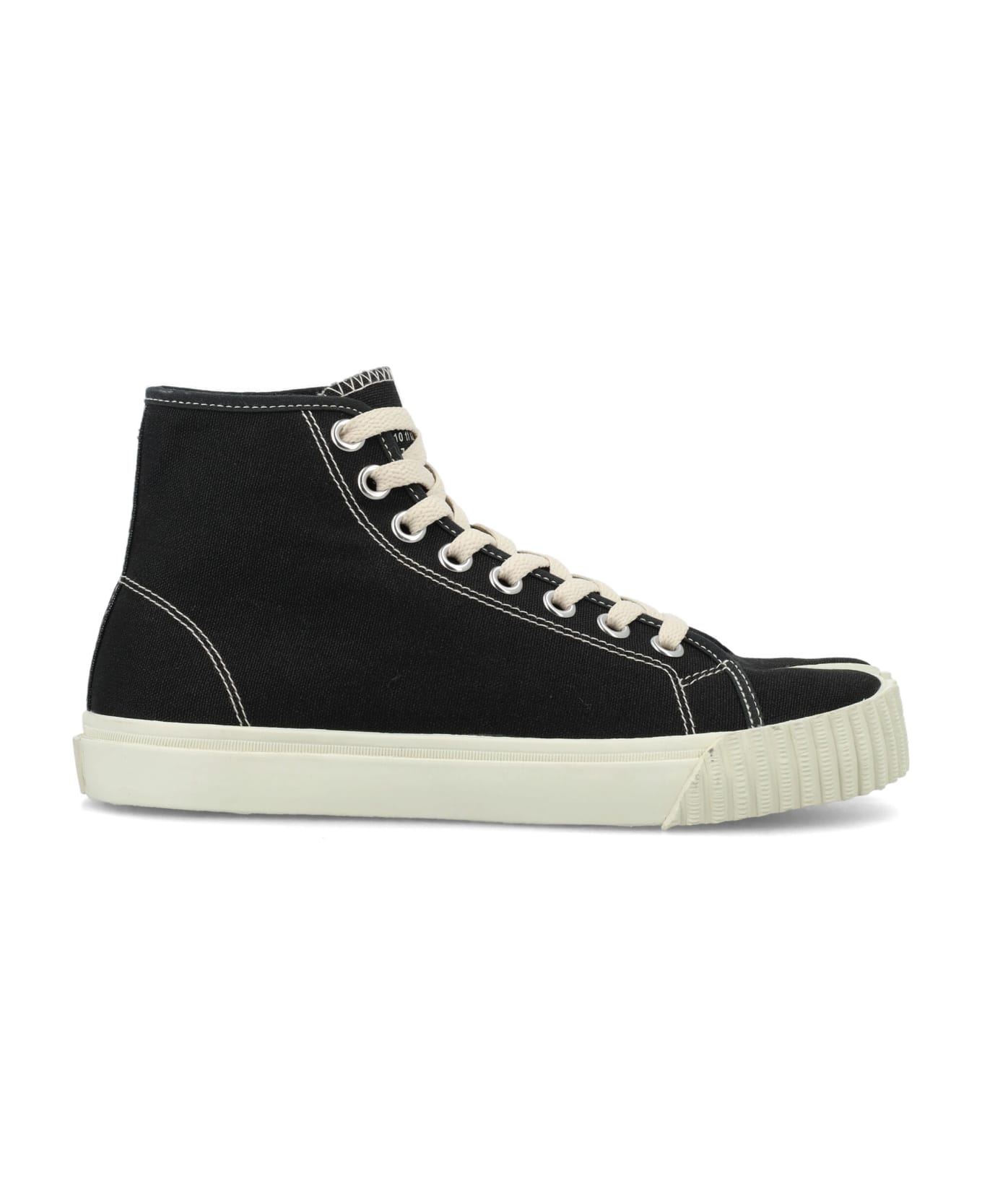 Maison Margiela Tabi High Top Women Sneakers - BLACK/WHITE