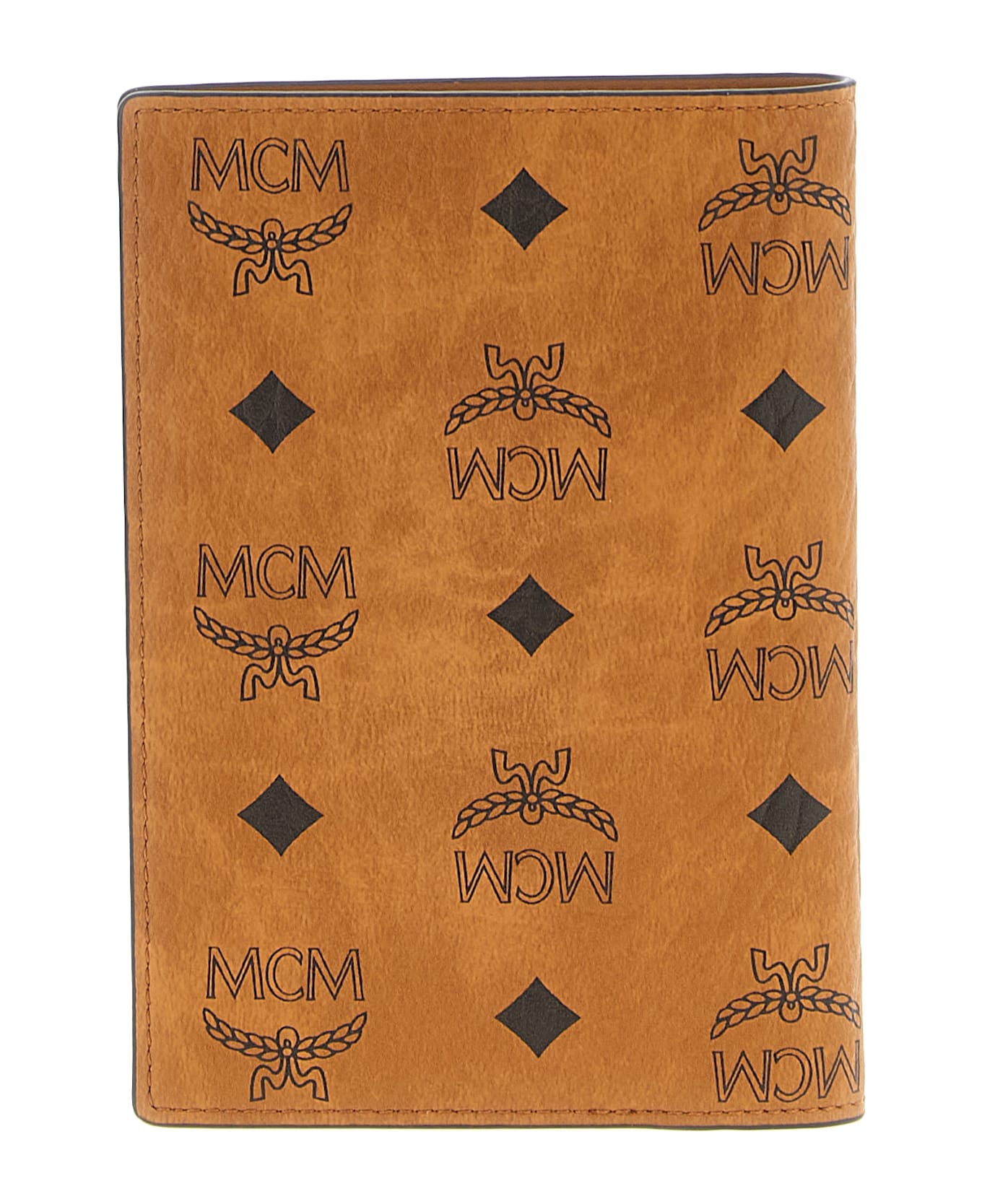 MCM 
ottomar
 Passport Holder - Brown