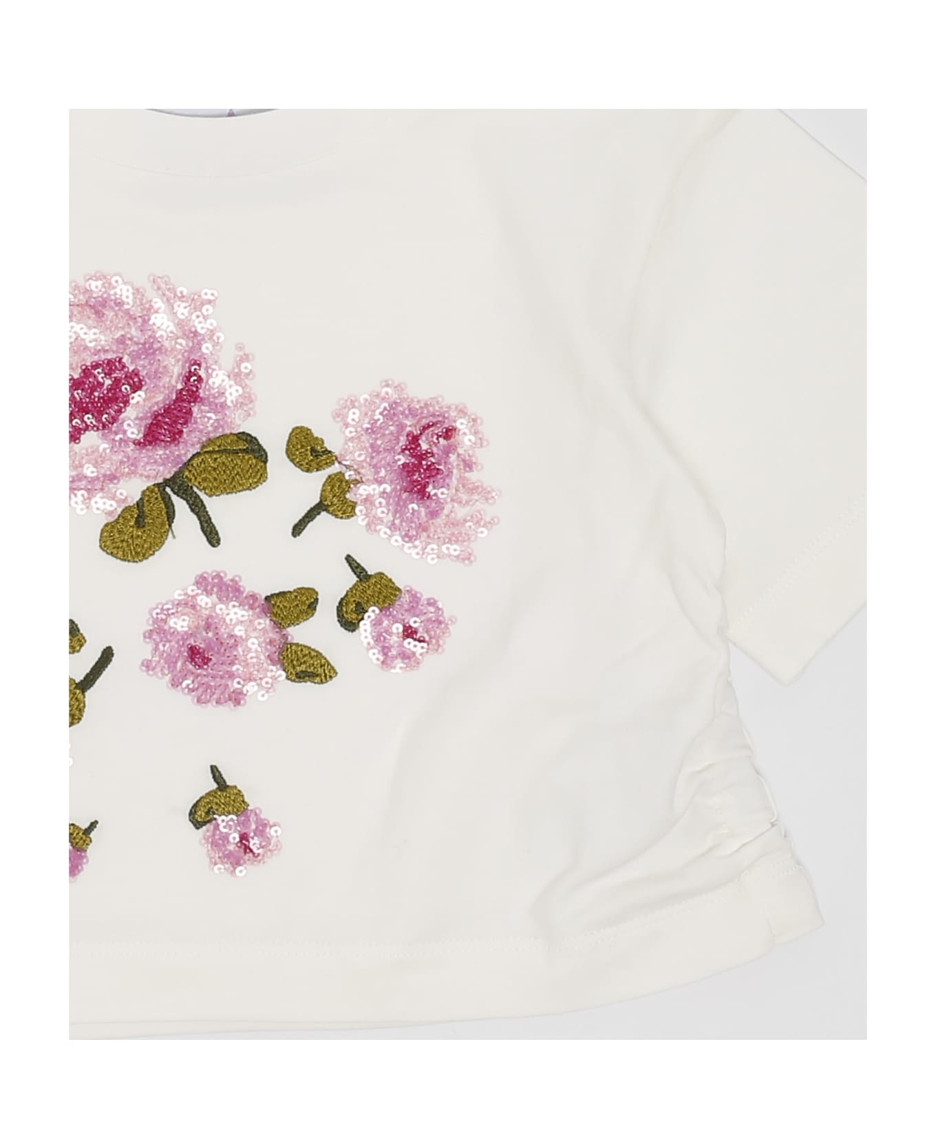 Simonetta T-shirt T-shirt - BIANCO-ROSA  Tシャツ＆ポロシャツ