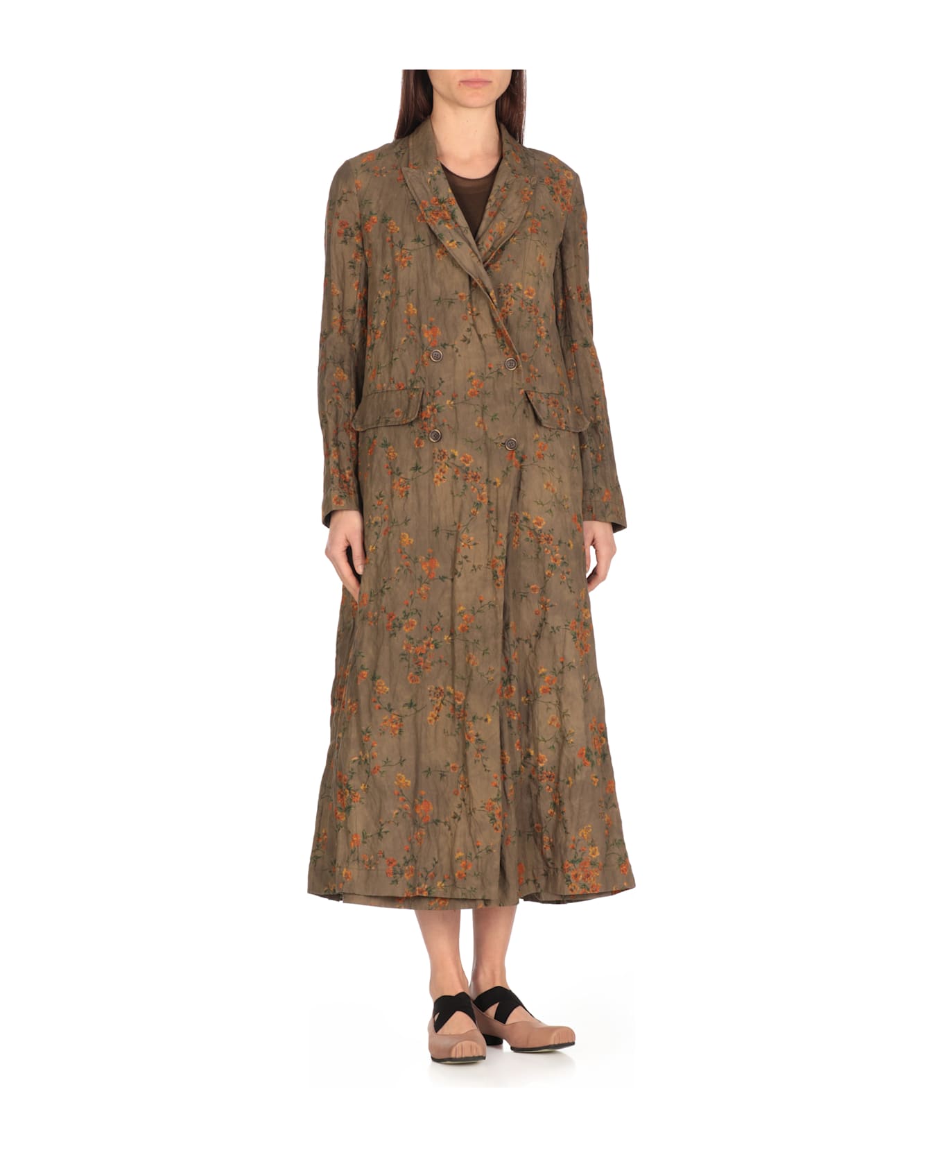 Uma Wang Camelot Coat - Green