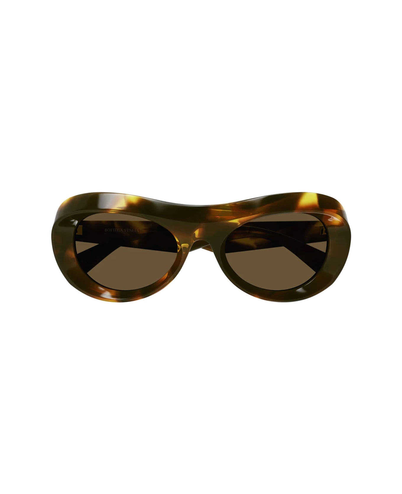 Bottega Veneta Eyewear Bv1284s Linea New Classic 002 Sunglasses - Marrone サングラス